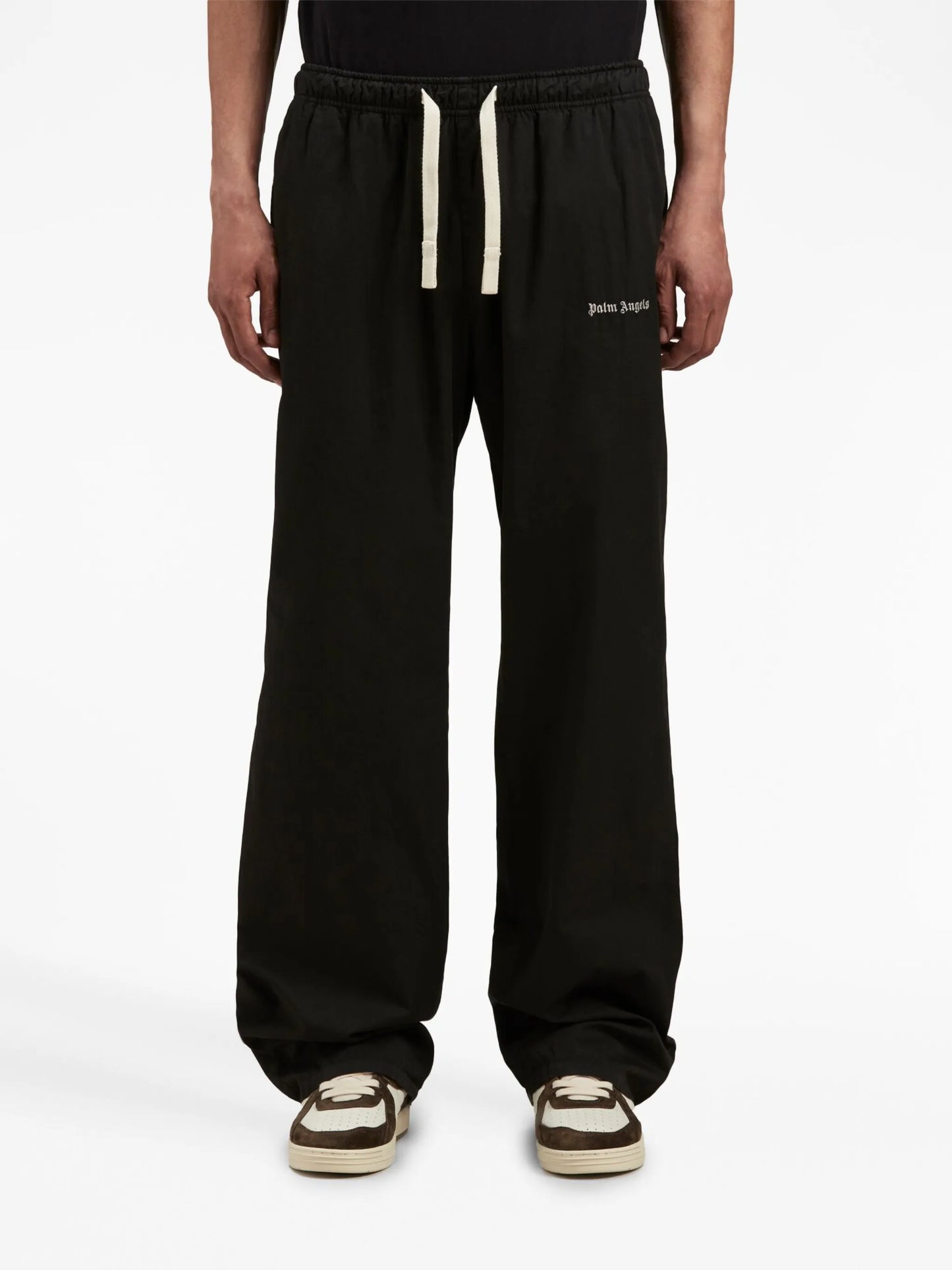 logo-print drawstring track pants