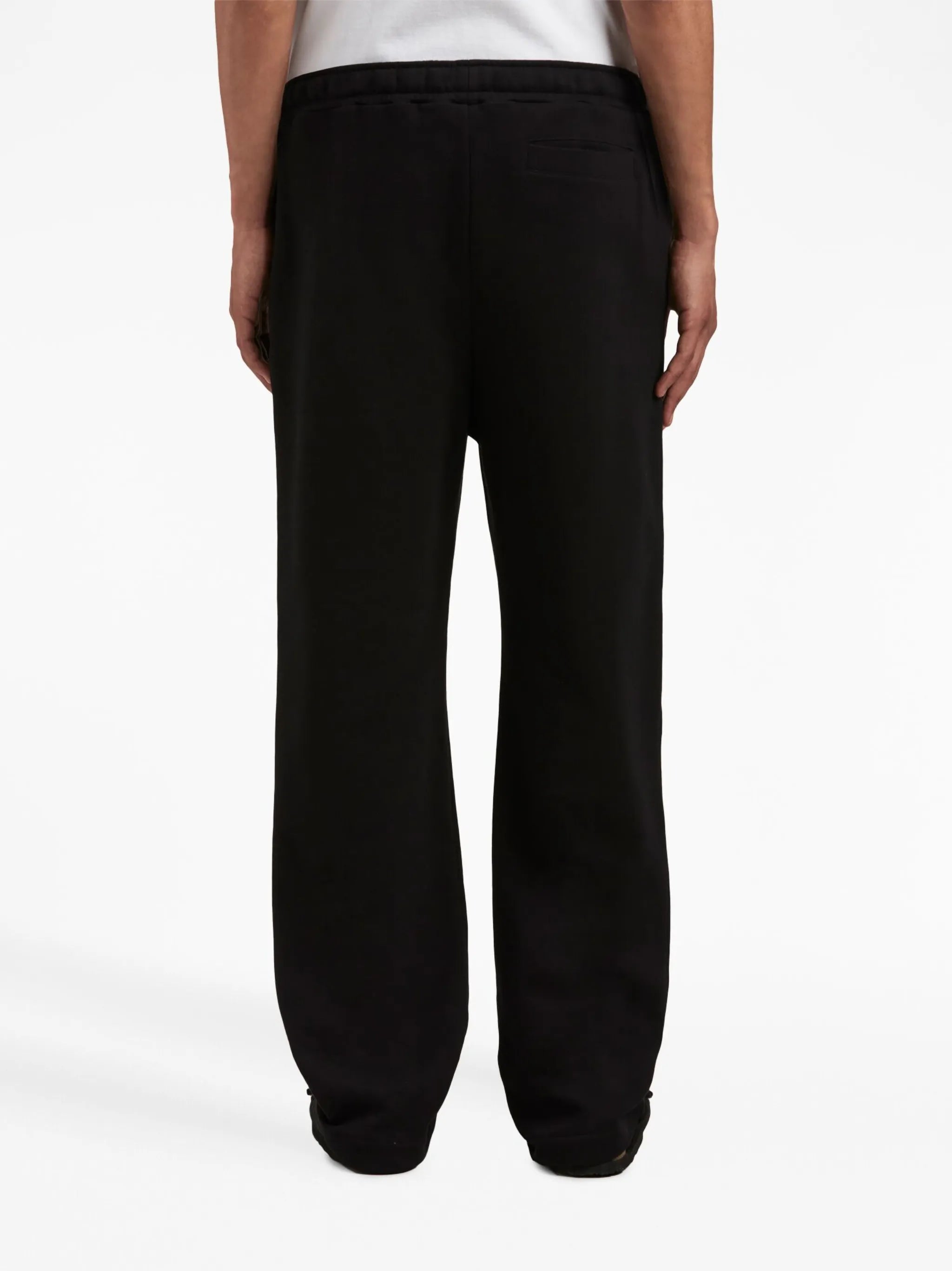 embroidered-logo track pants