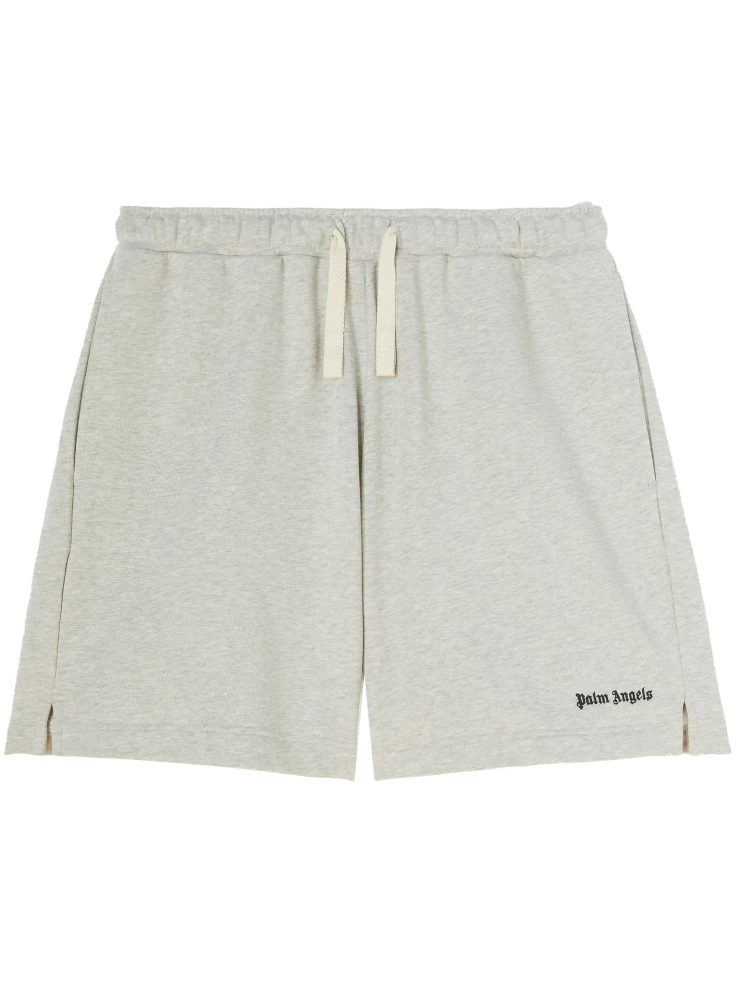 embroidered-logo track shorts