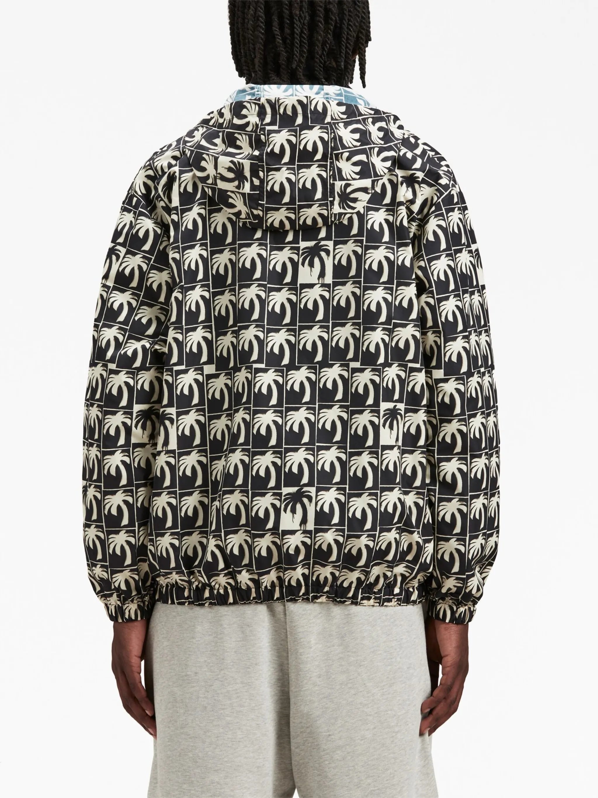 Dripping Palm hooded jacket