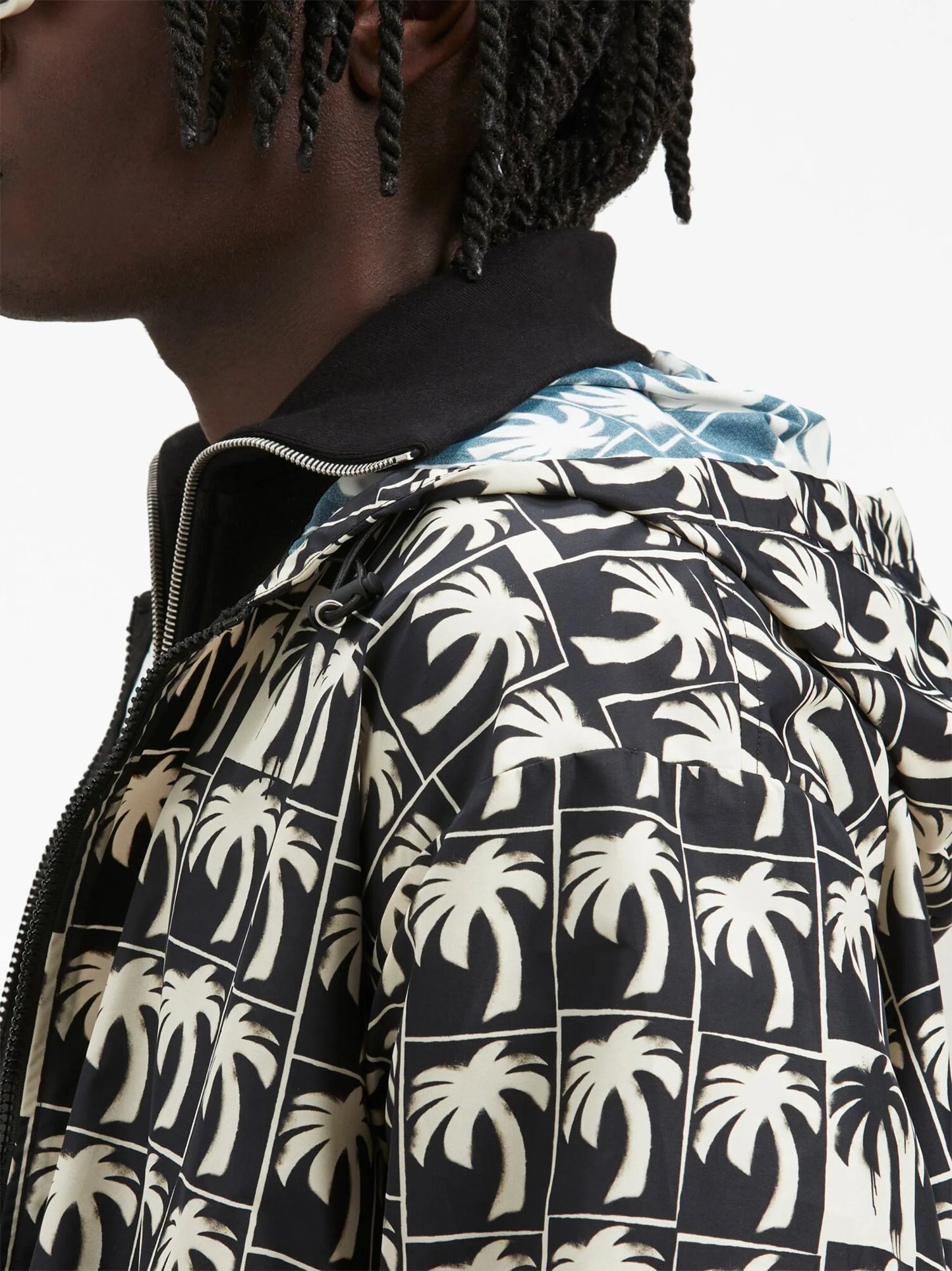 Dripping Palm hooded jacket