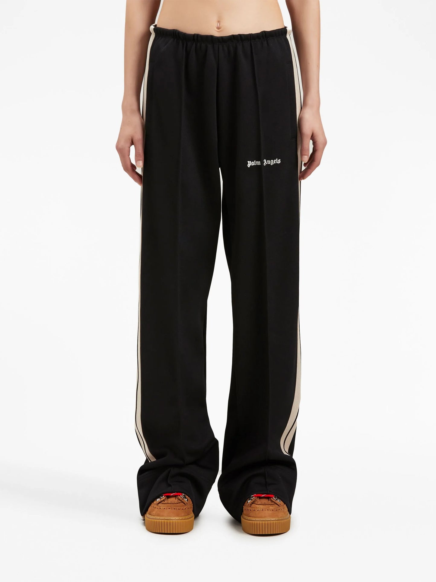 stripe-detail loose-fit track pants