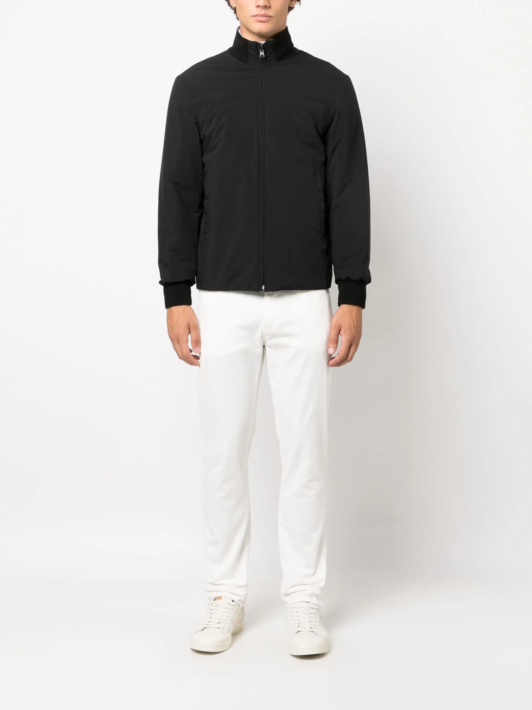 hooded cashmere-blend parka coat