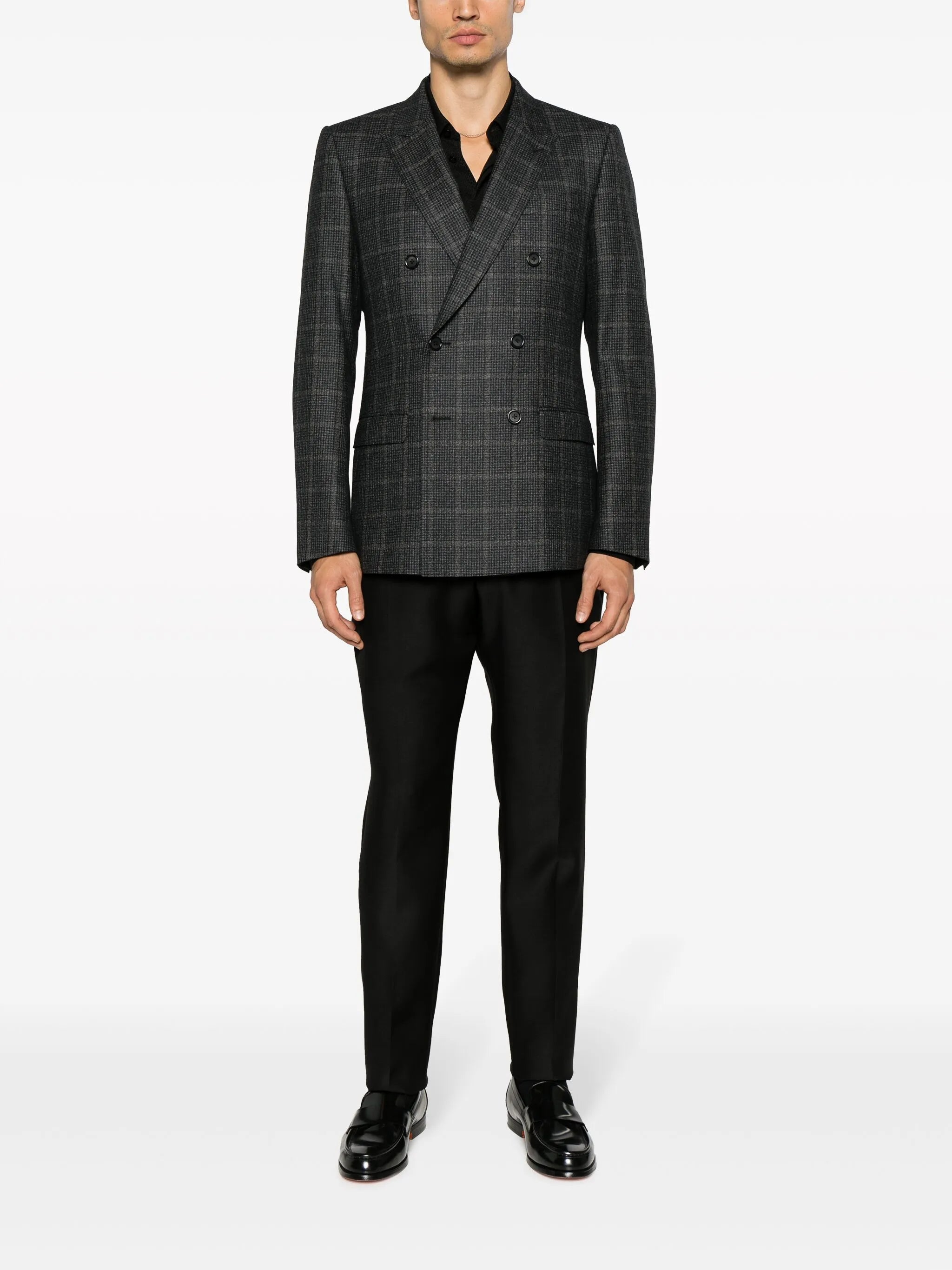 Prince of Wales-check blazer