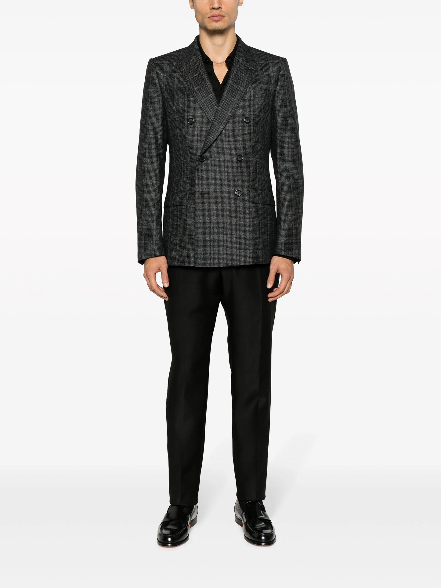 Prince of Wales-check blazer