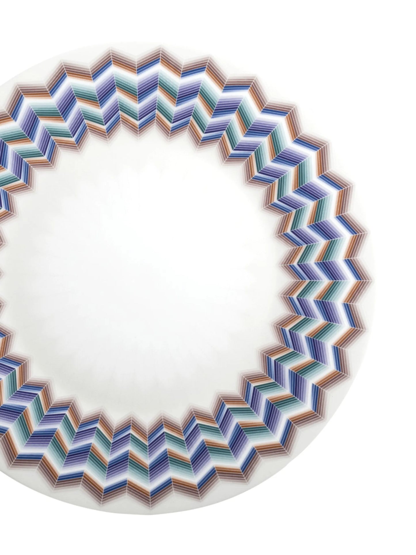 Zig Zag Jarris charger plate (32cm)