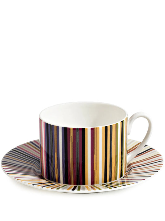 Jenkins stripes tea set
