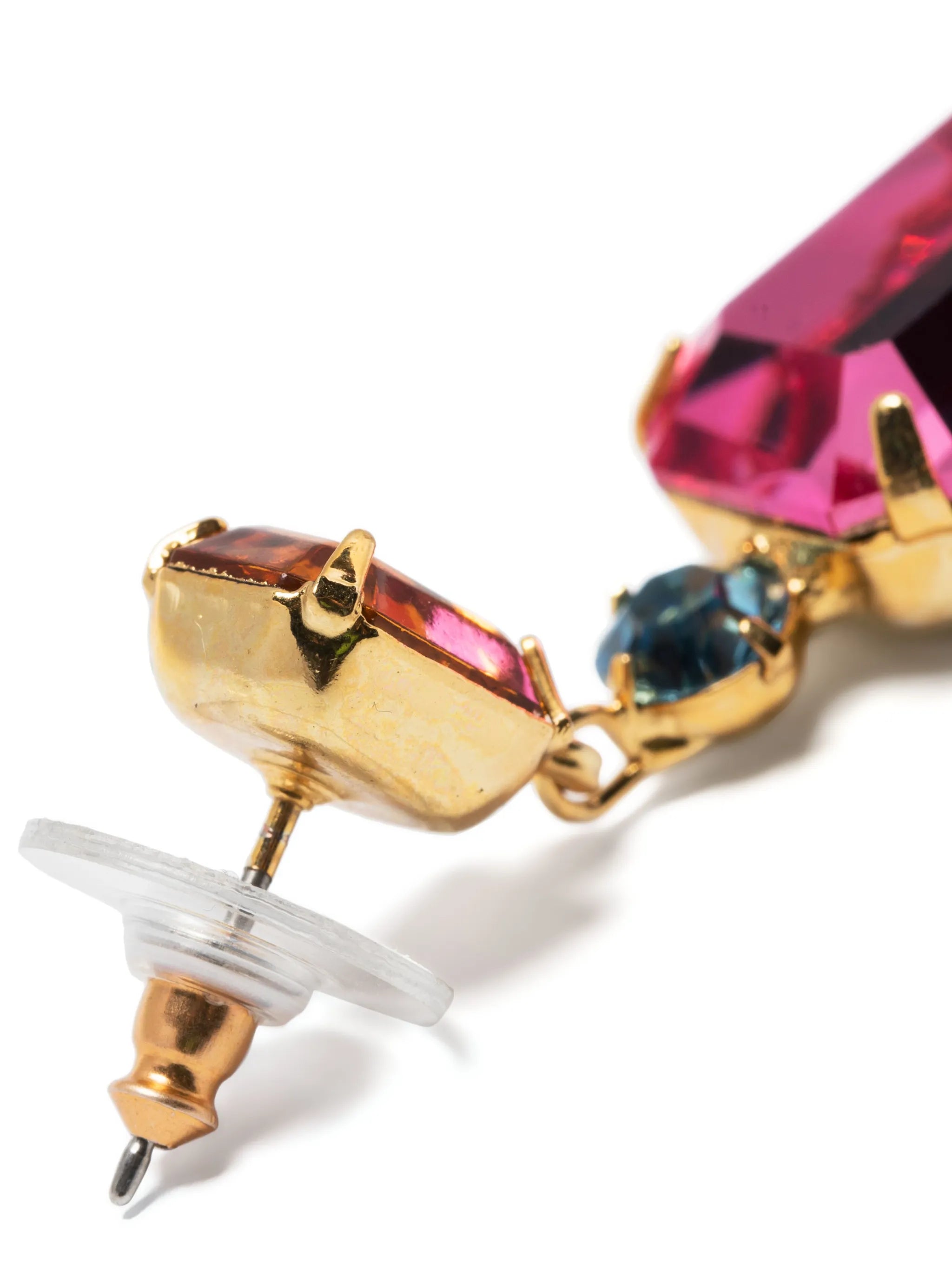Justine crystal-embellished earrings