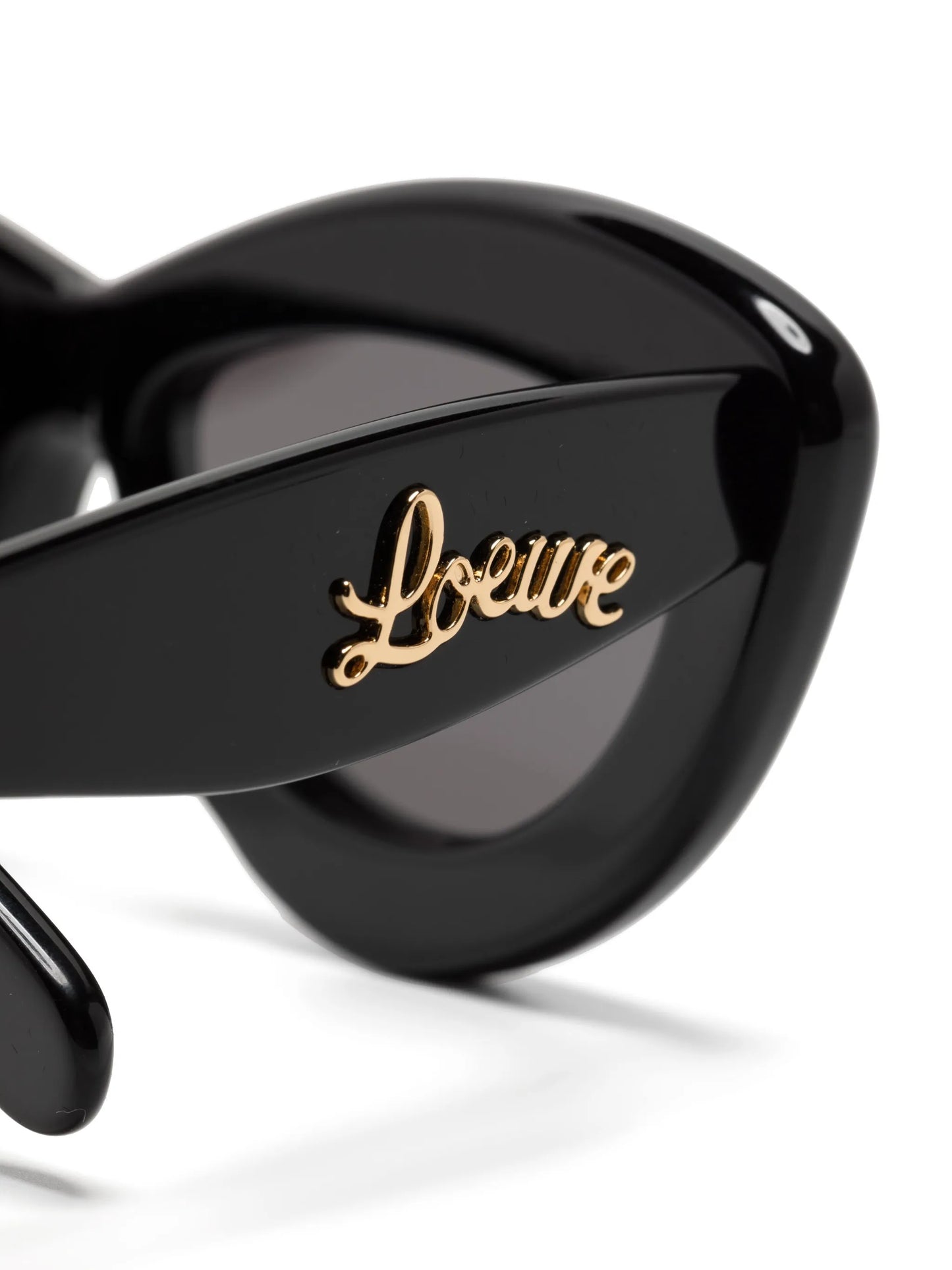 logo-plaque tinted sunglasses