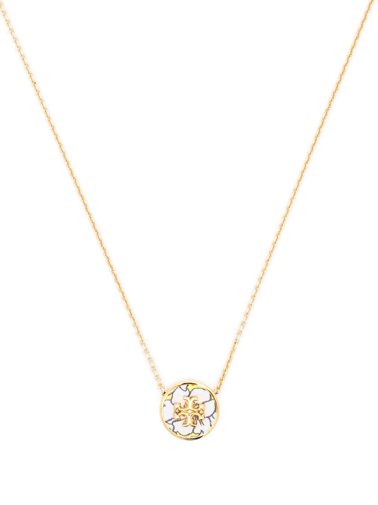 Kira floral-pendant necklace