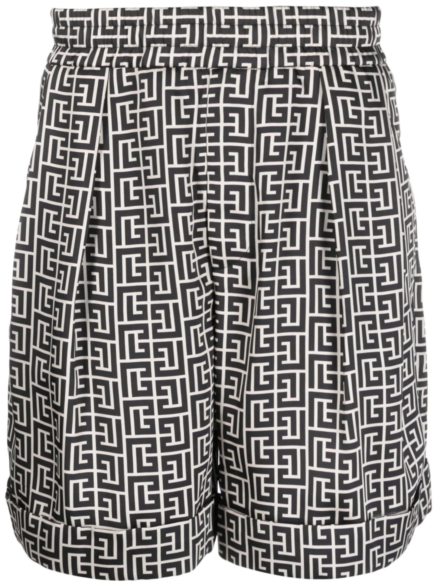 monogram-print bermuda shorts