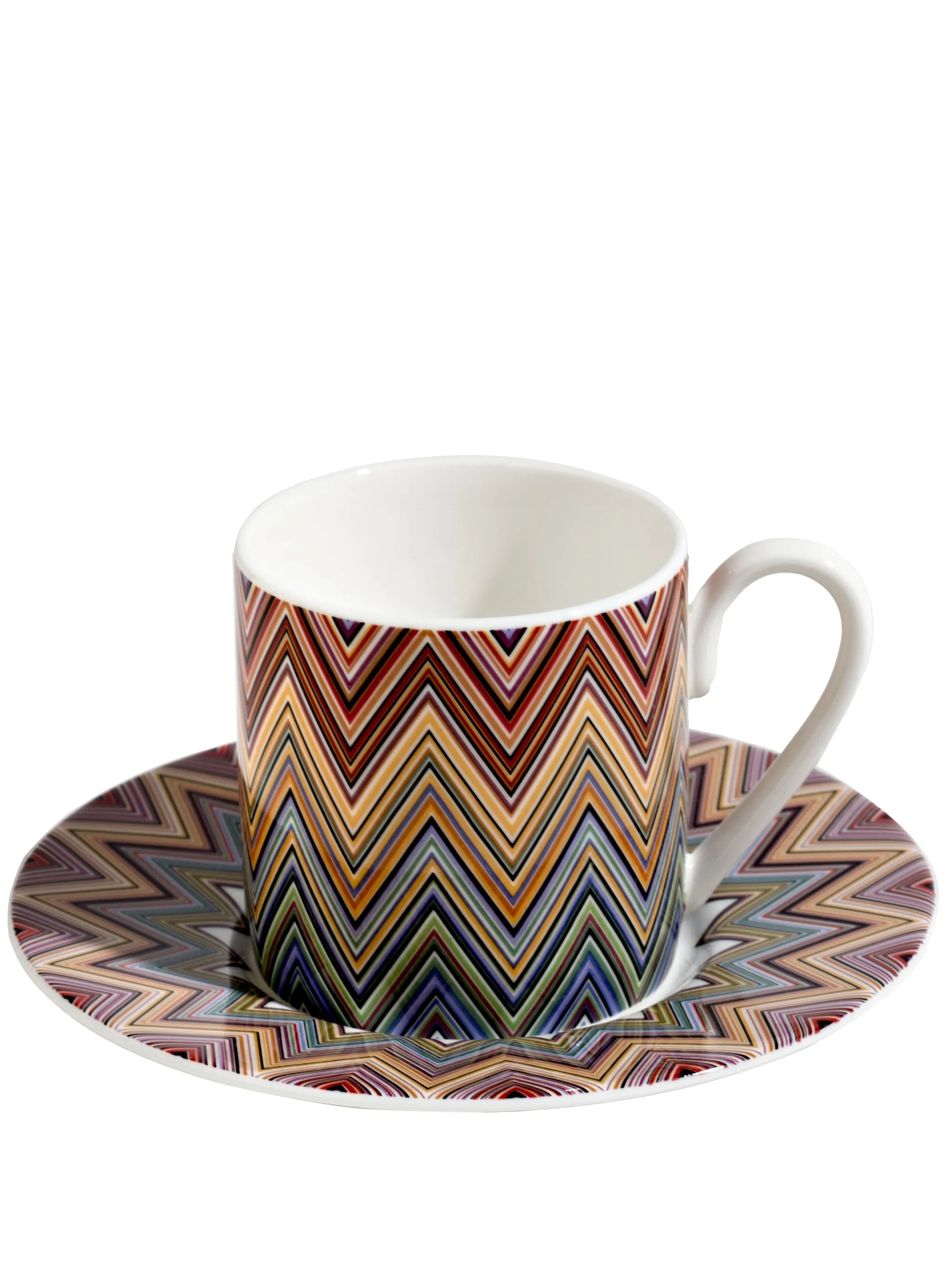 Zig Zag coffee cup (set of 2)