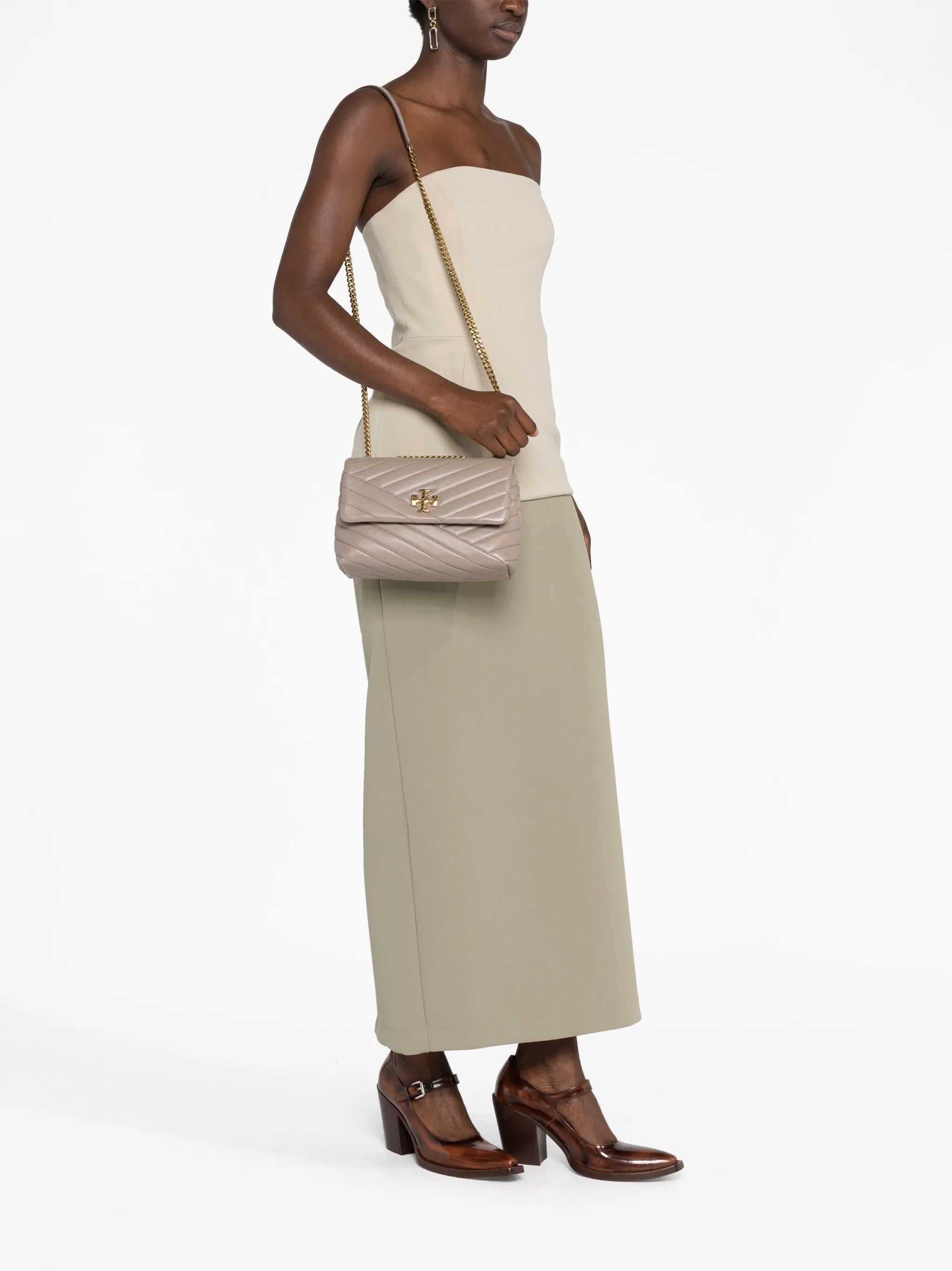 small Kira Chevron convertible shoulder bag