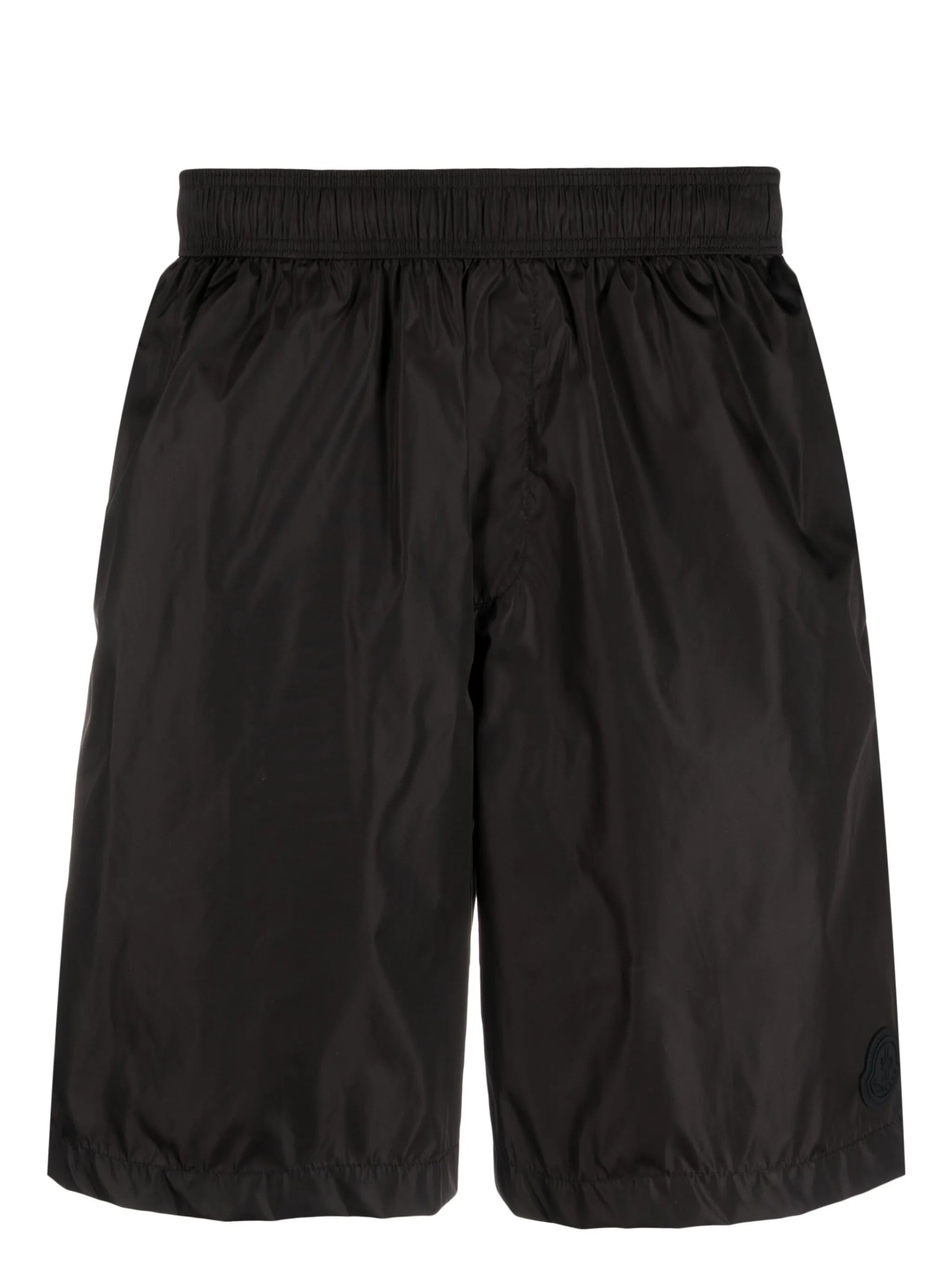 logo-patch swim shorts