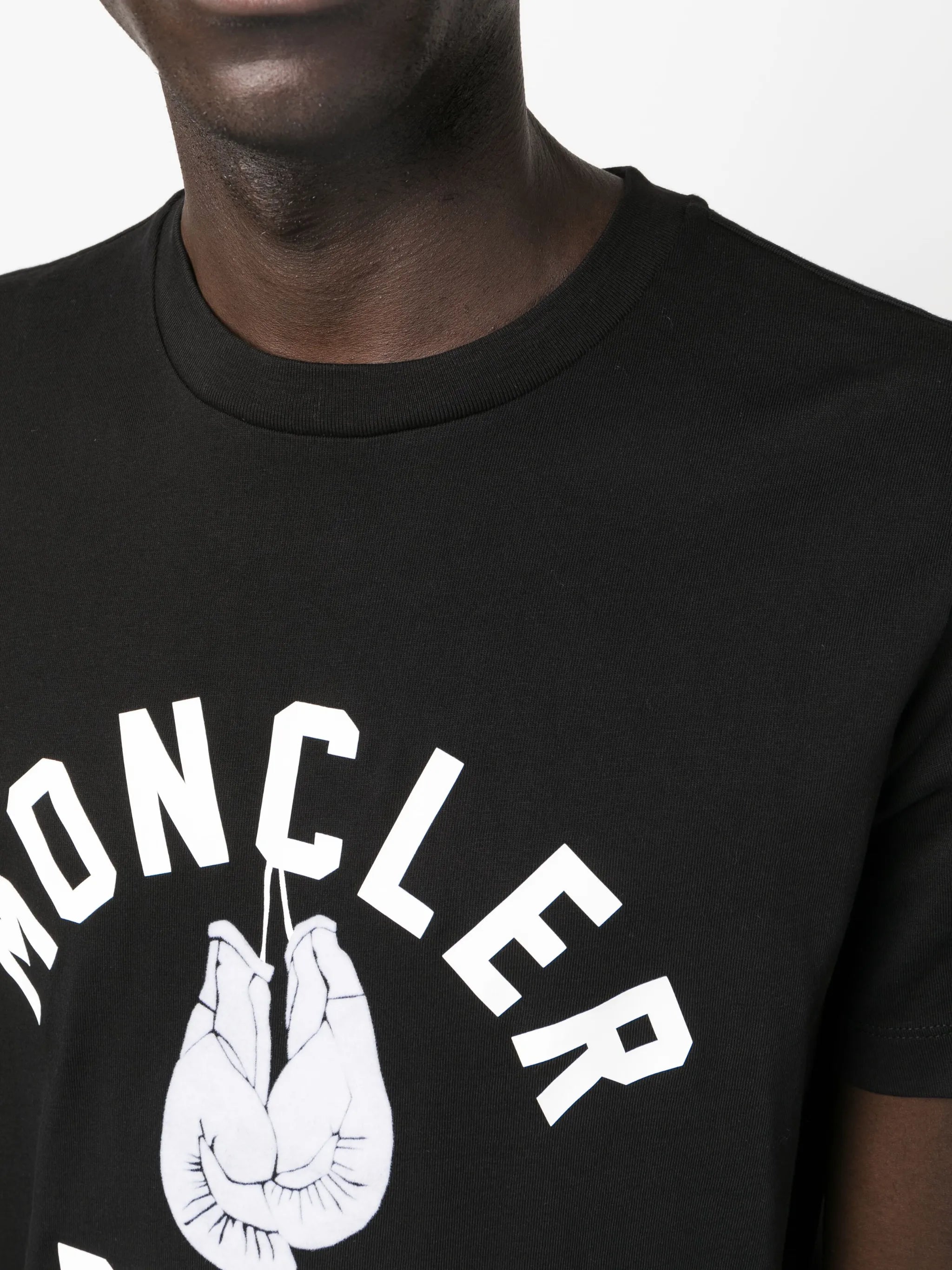 logo-print cotton T-shirt