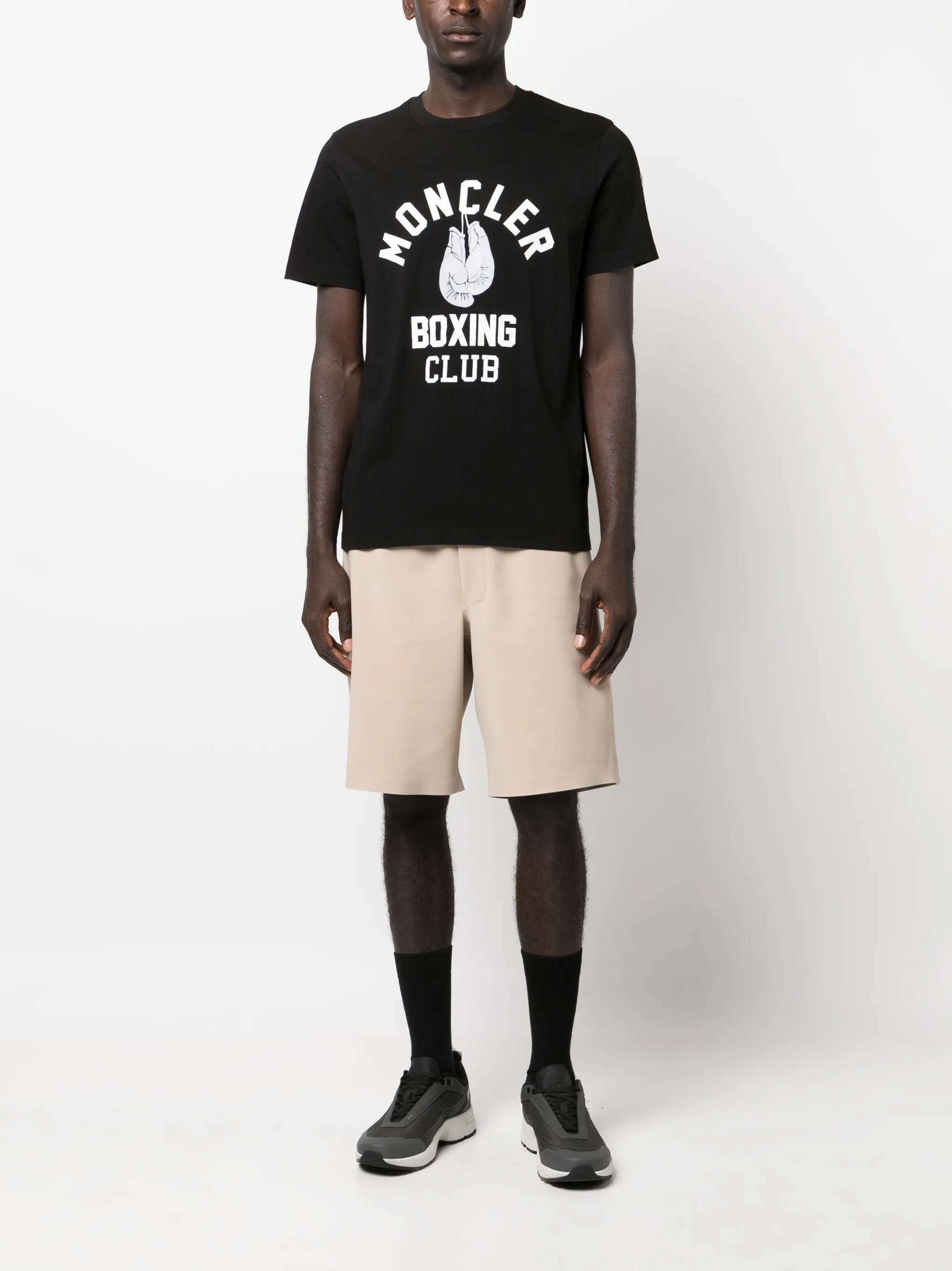 logo-print cotton T-shirt