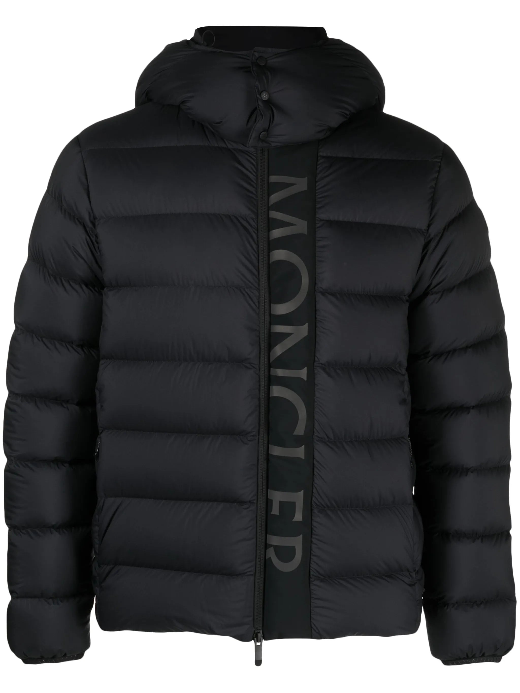 Ume zip-up padded hooded jacket