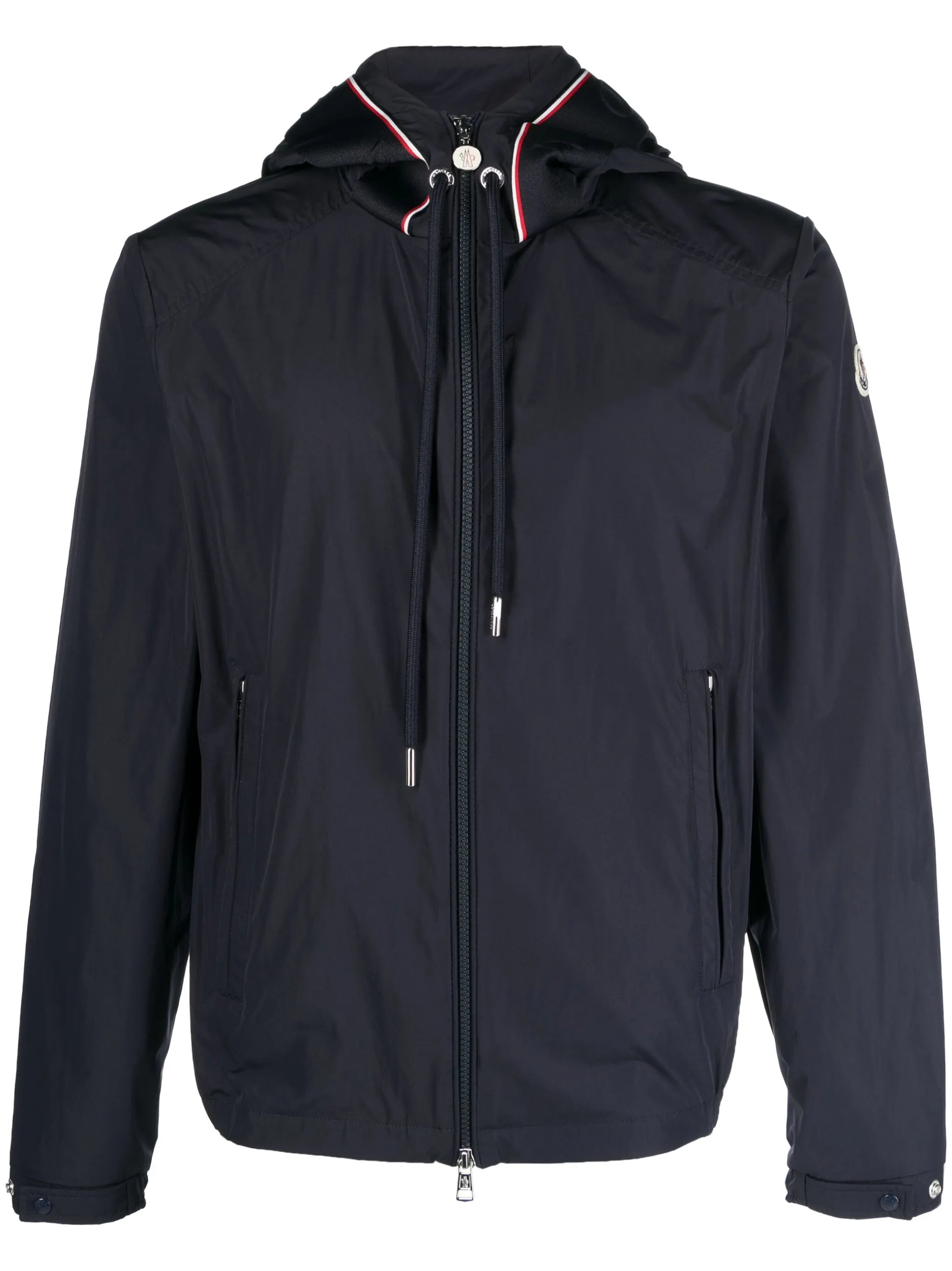 Mira logo-patch hooded jacket