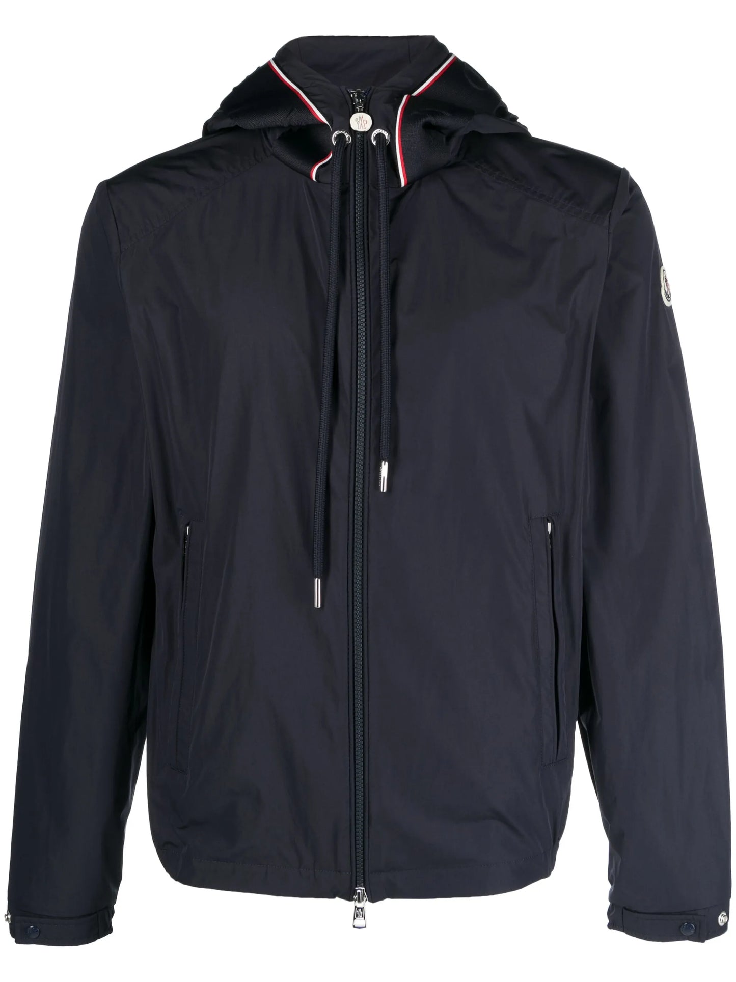 Mira logo-patch hooded jacket