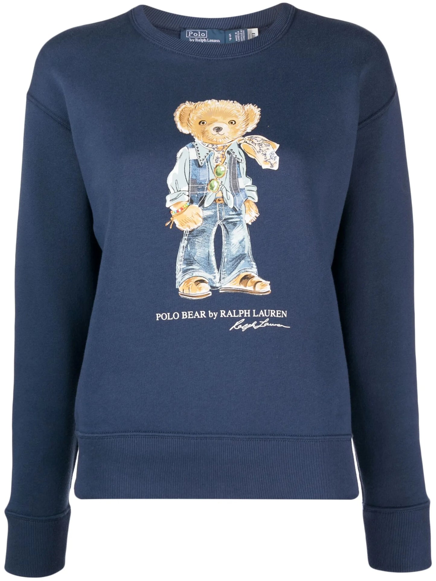 Polo Bear-print sweatshirt