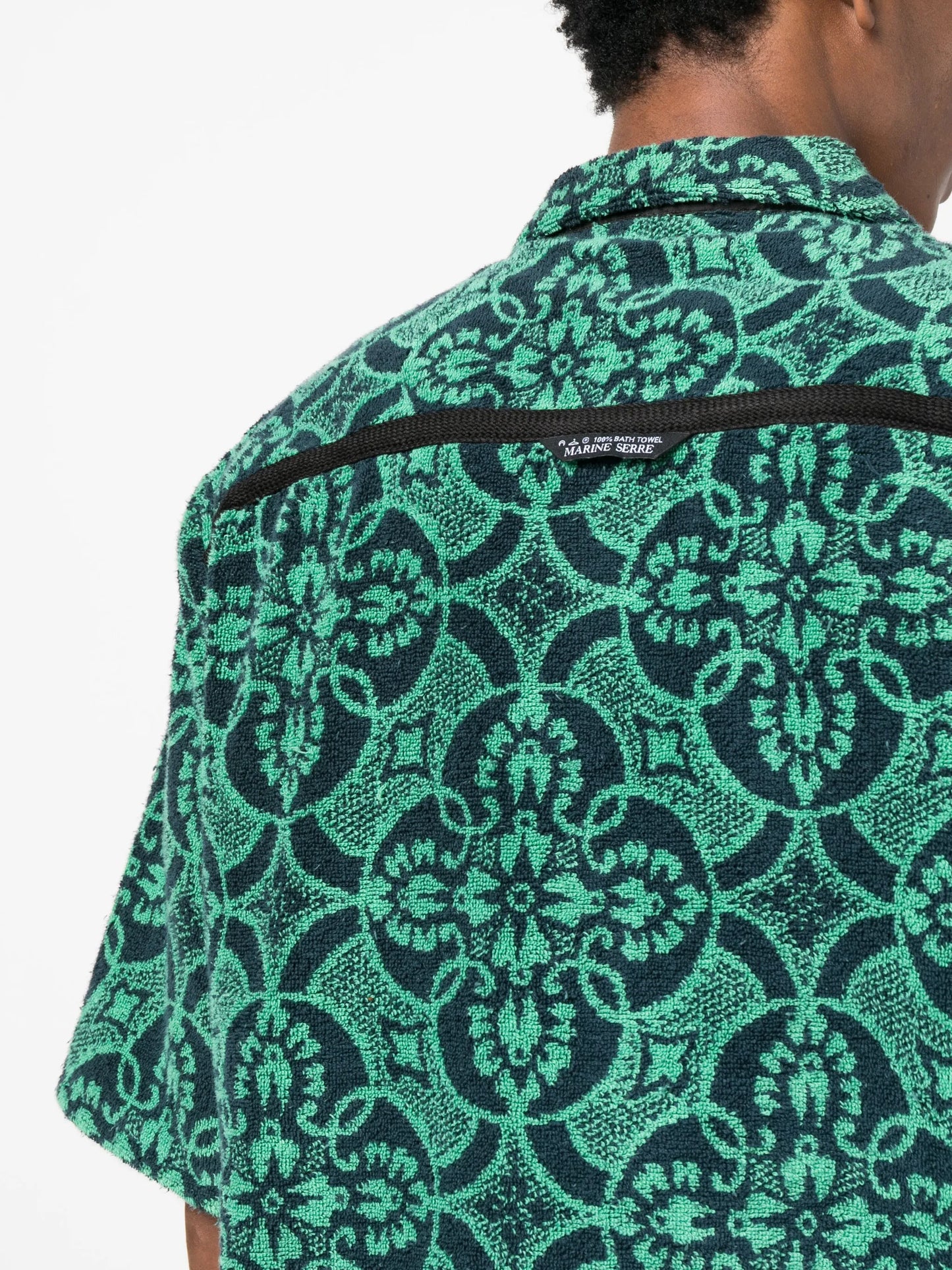 graphic-print short-sleeve shirt