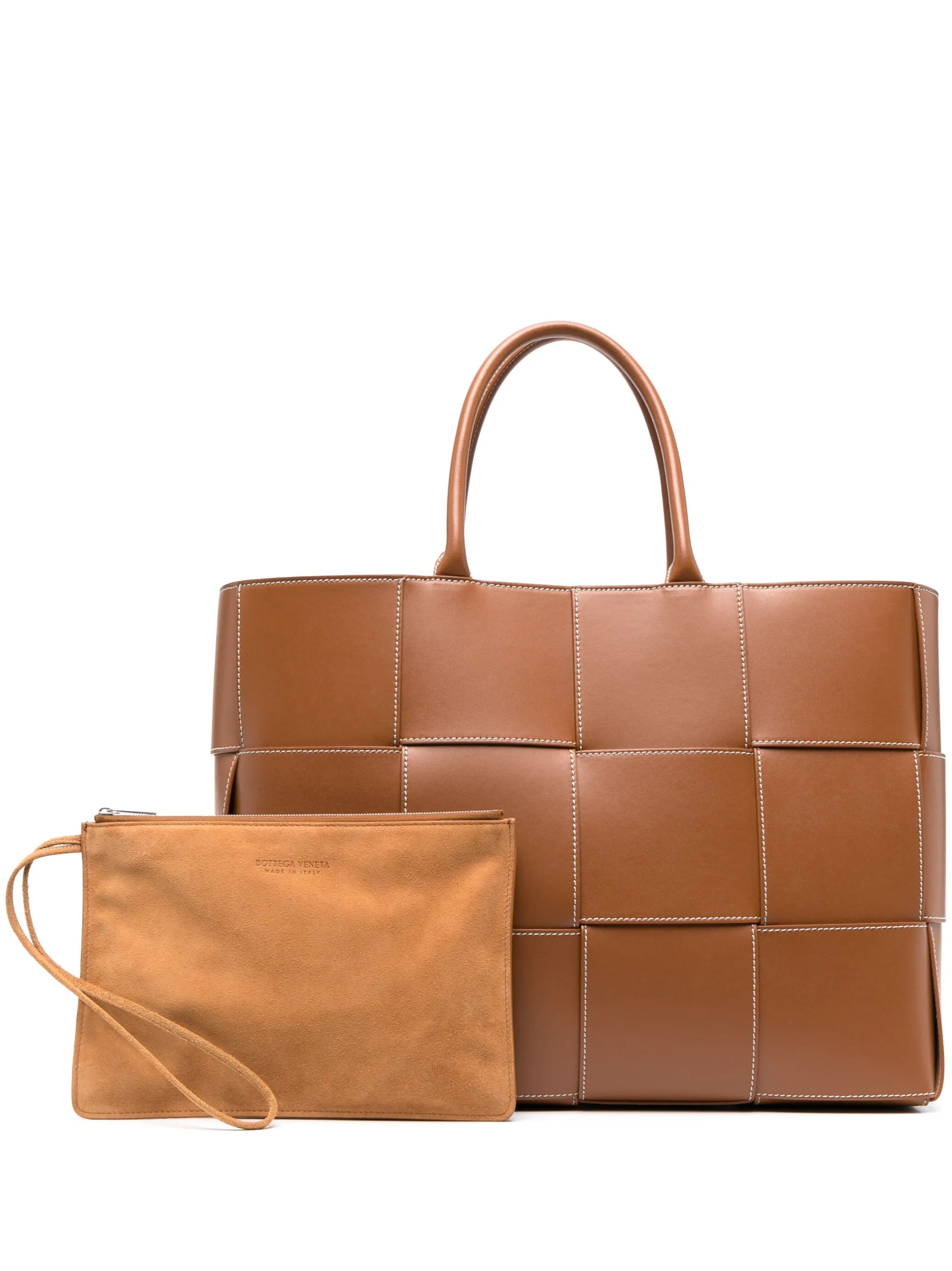 Arco leather tote bag