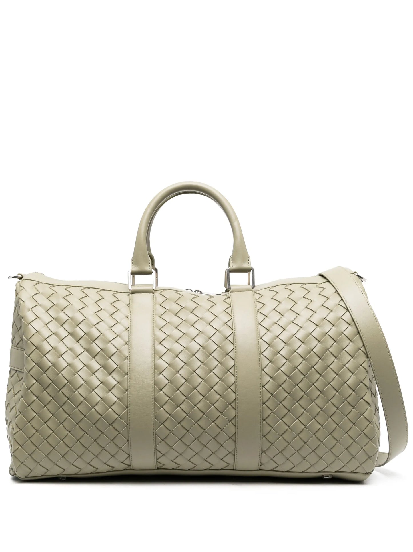 medium Intrecciato leather duffle bag