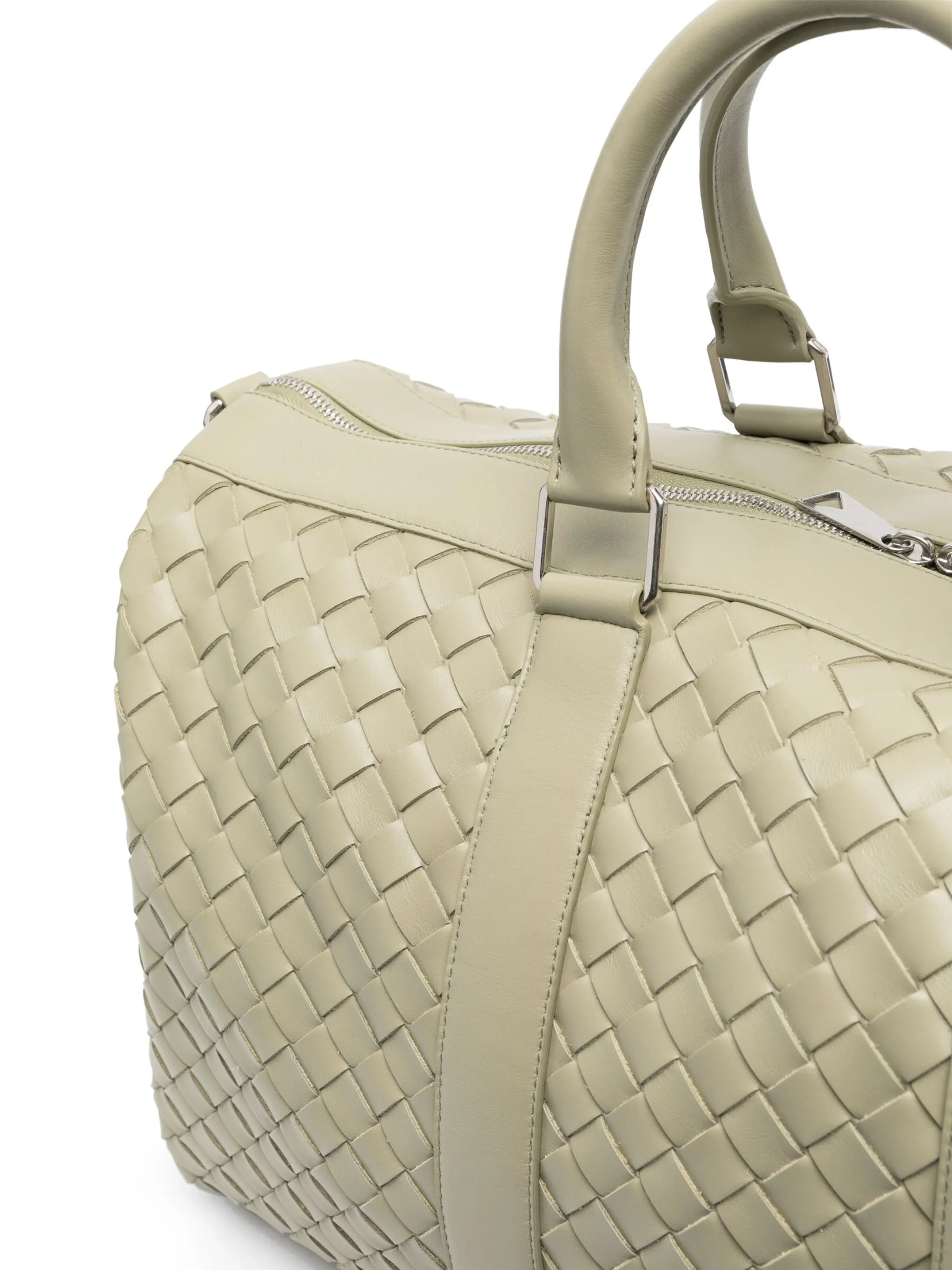 medium Intrecciato leather duffle bag