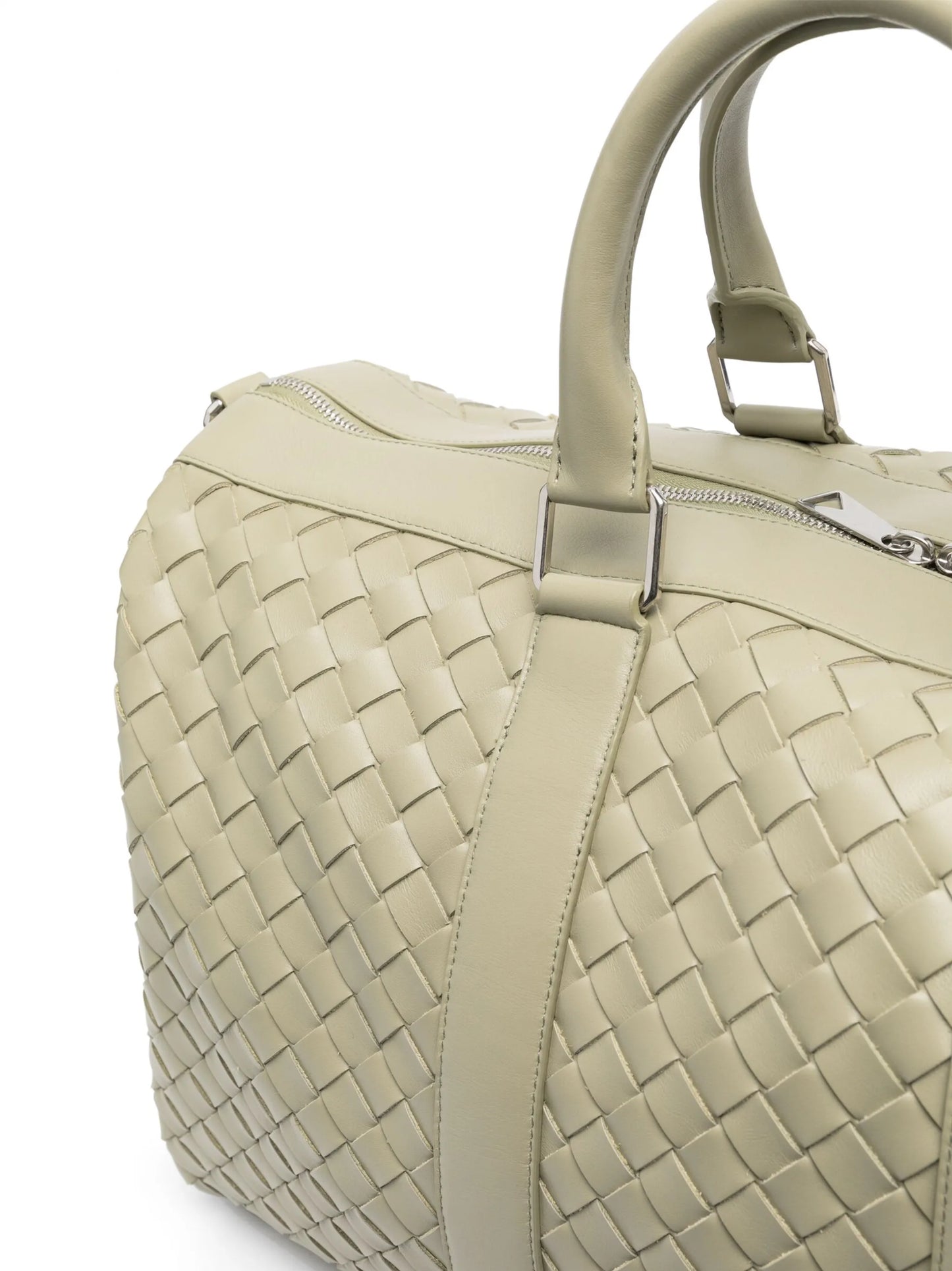 medium Intrecciato leather duffle bag