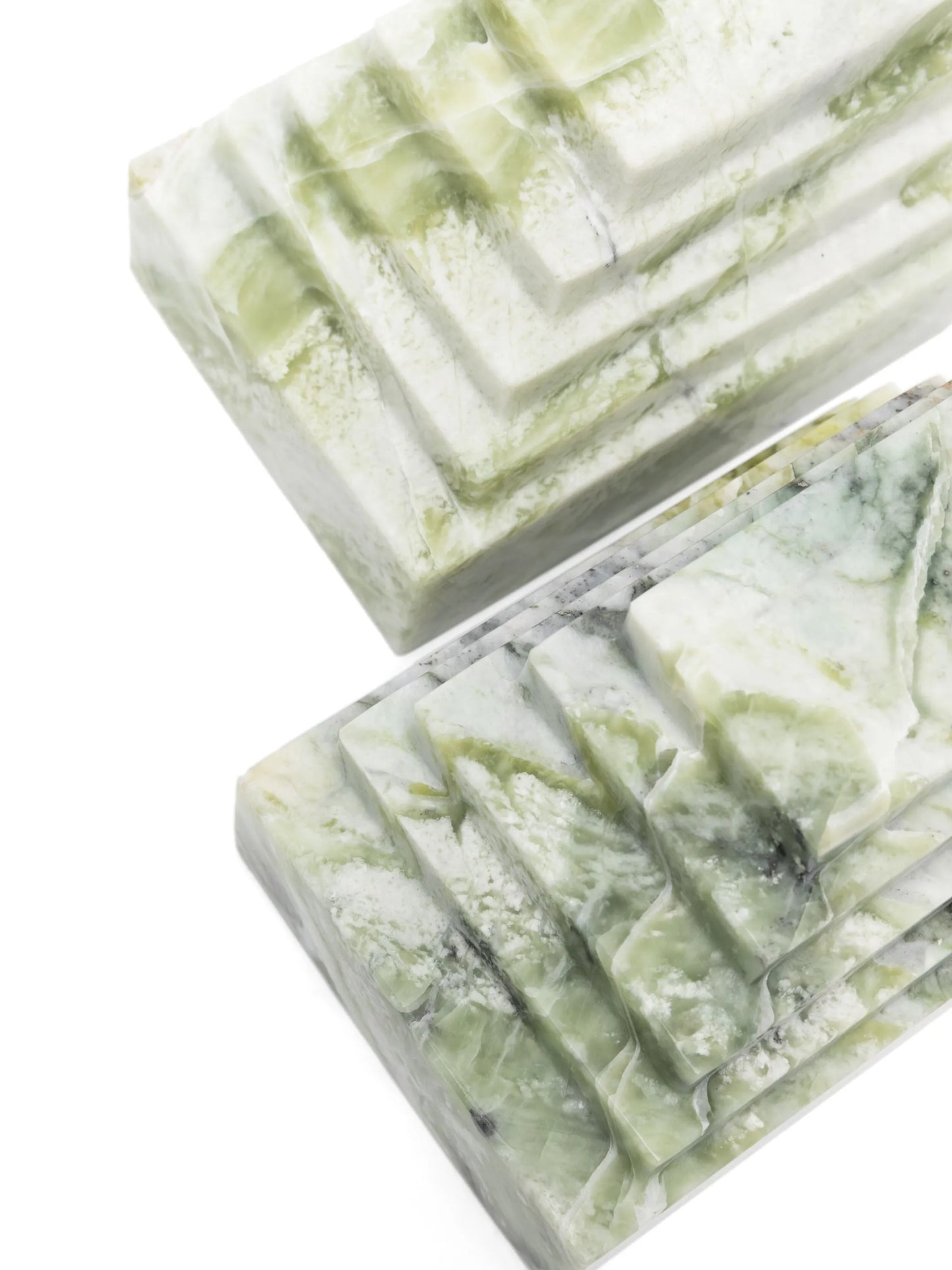 Lola marble bookends