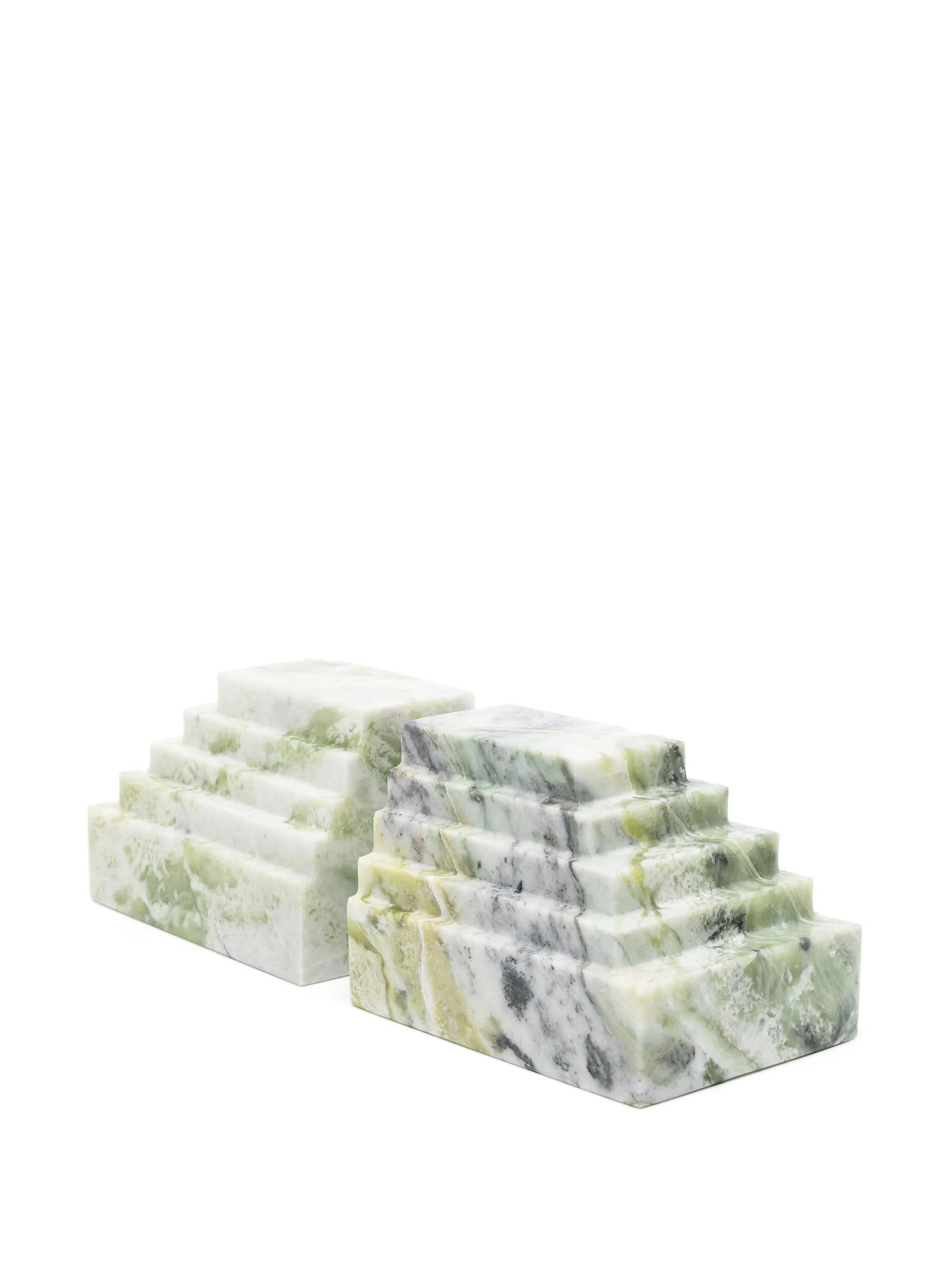 Lola marble bookends