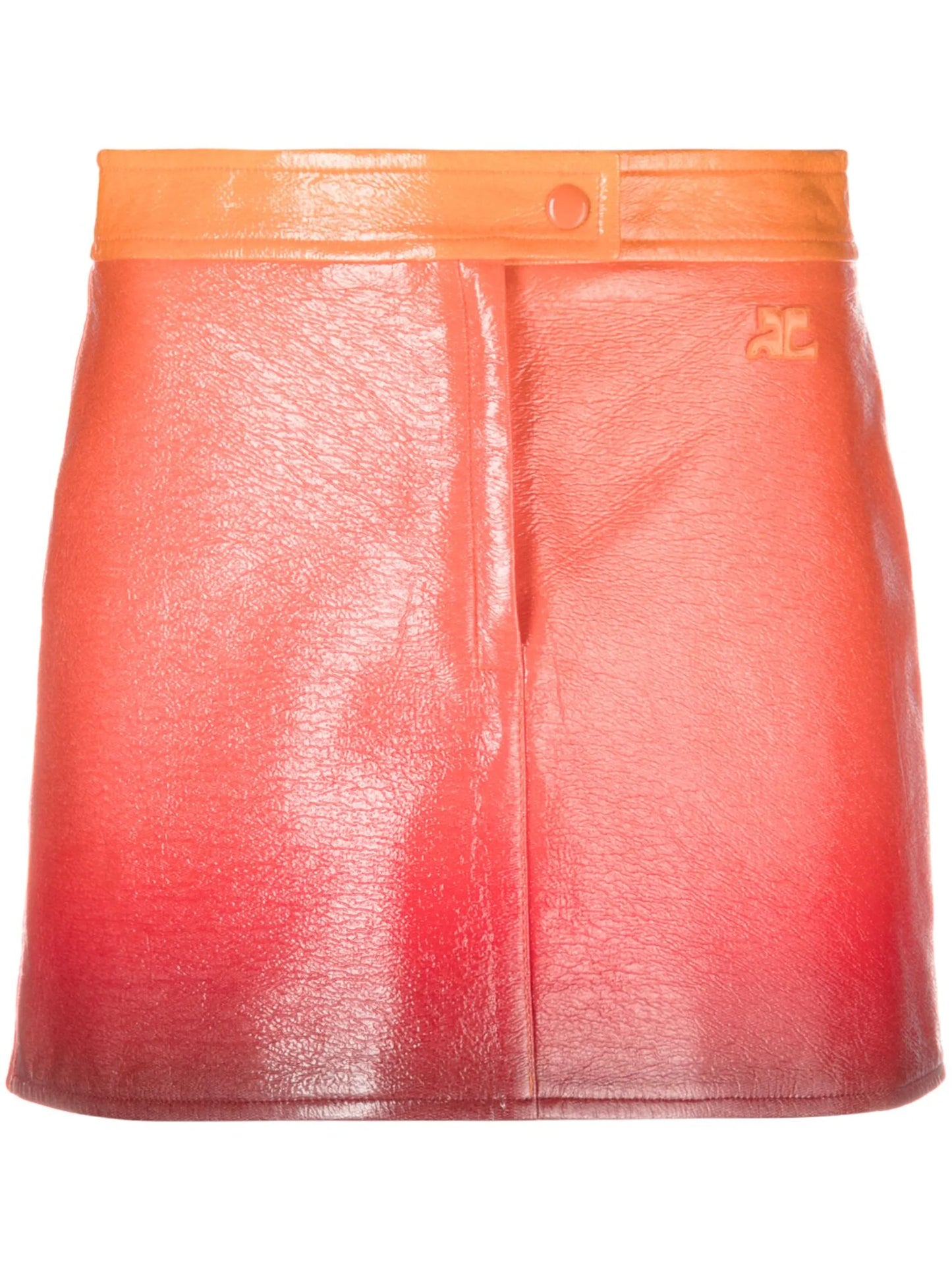 Iconic Vinyl miniskirt