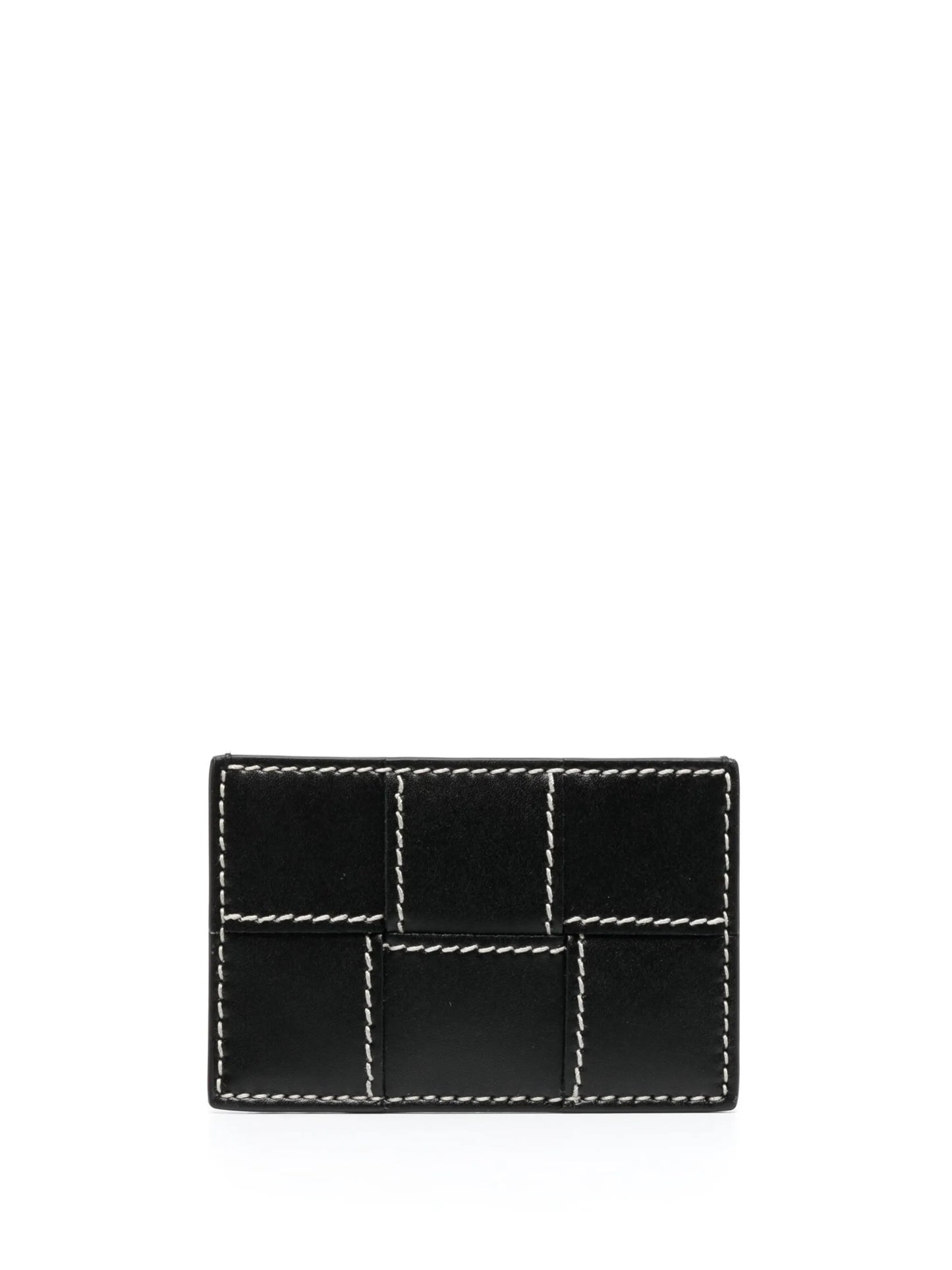Cassette leather cardholder