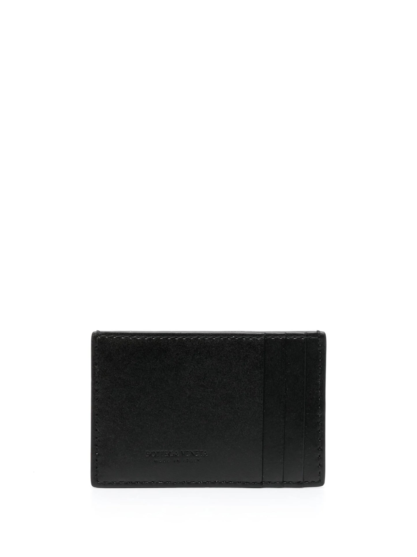 Cassette leather cardholder