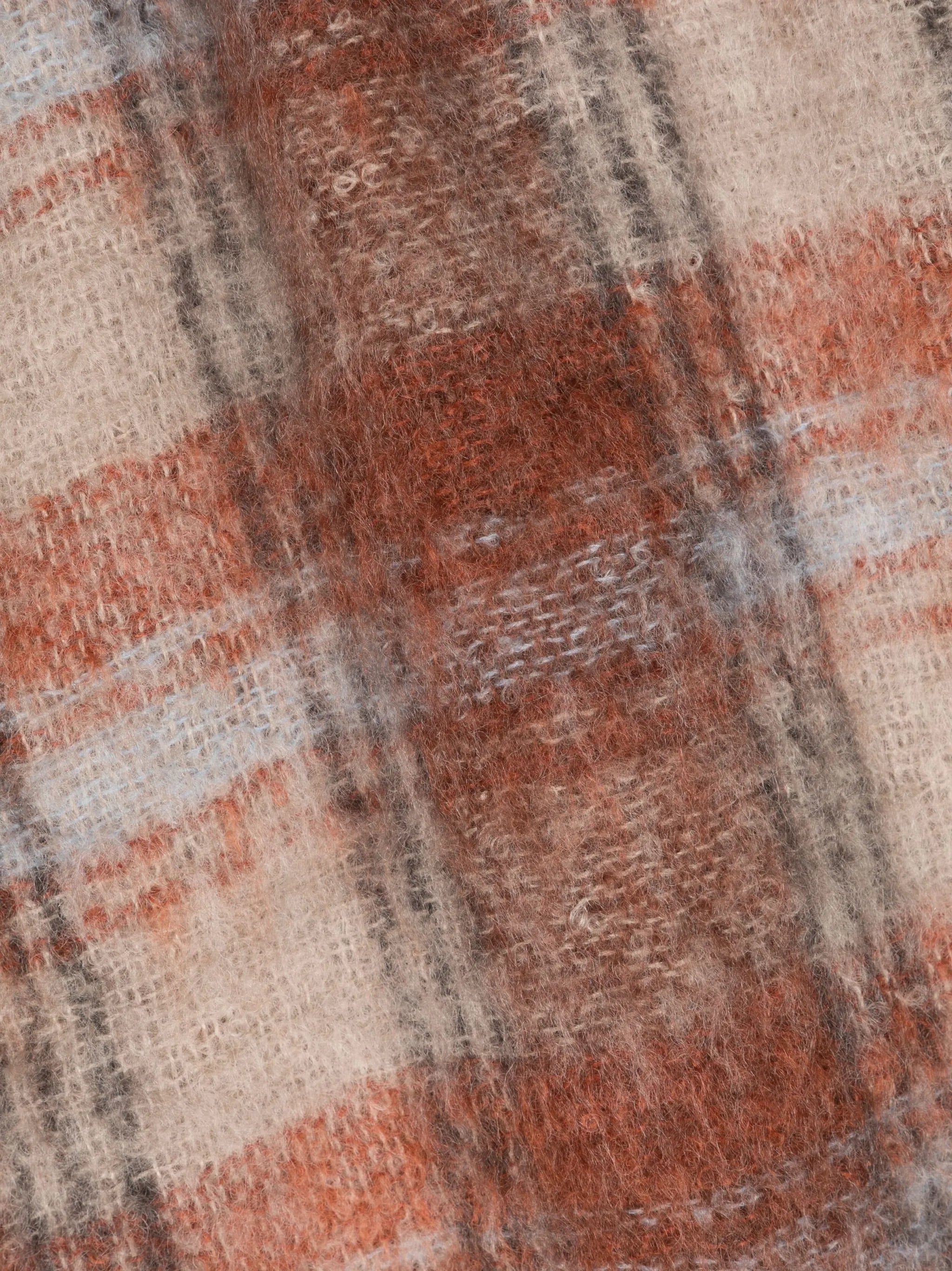 Harlyn check-pattern blanket