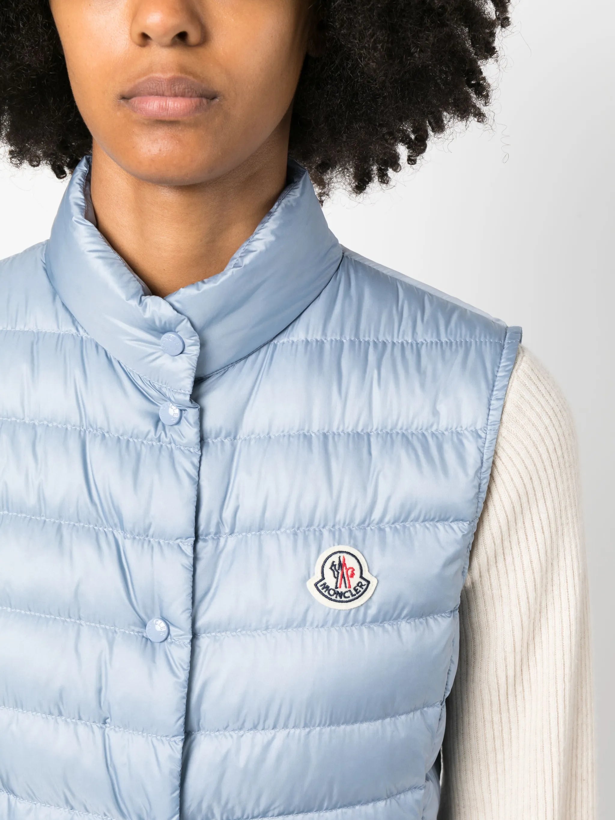 Liane logo-patch vest