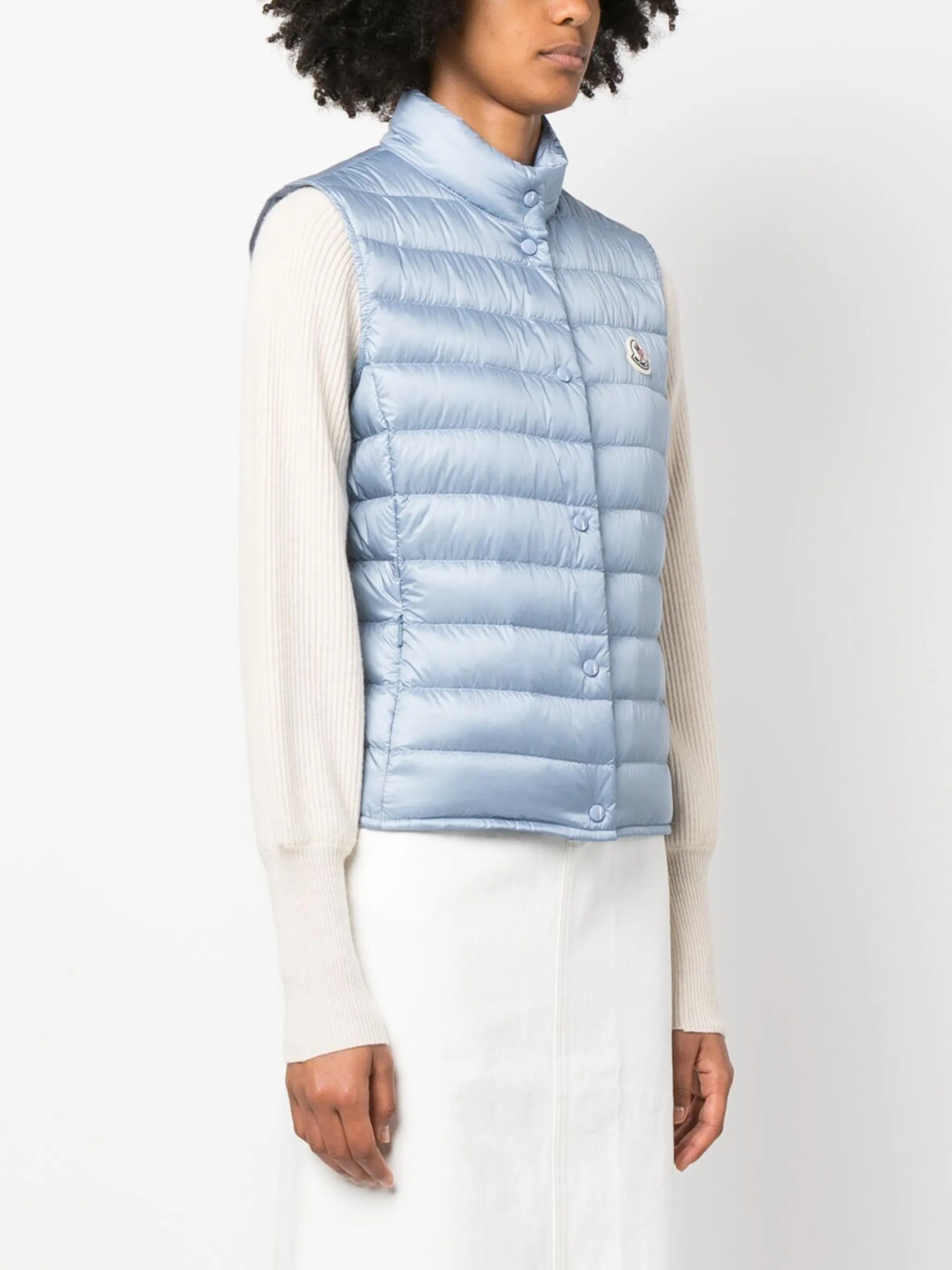 Liane logo-patch vest