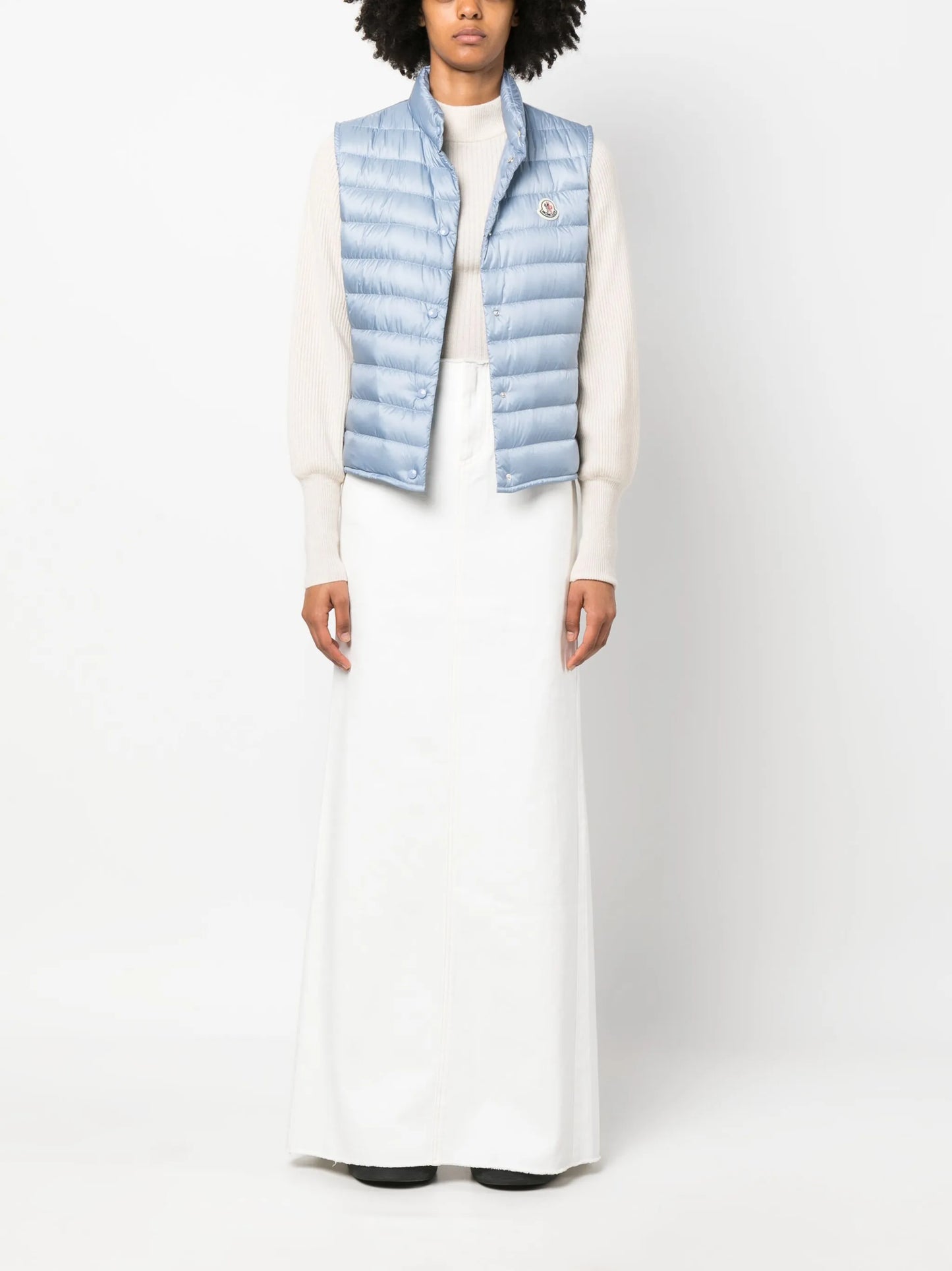 Liane logo-patch vest