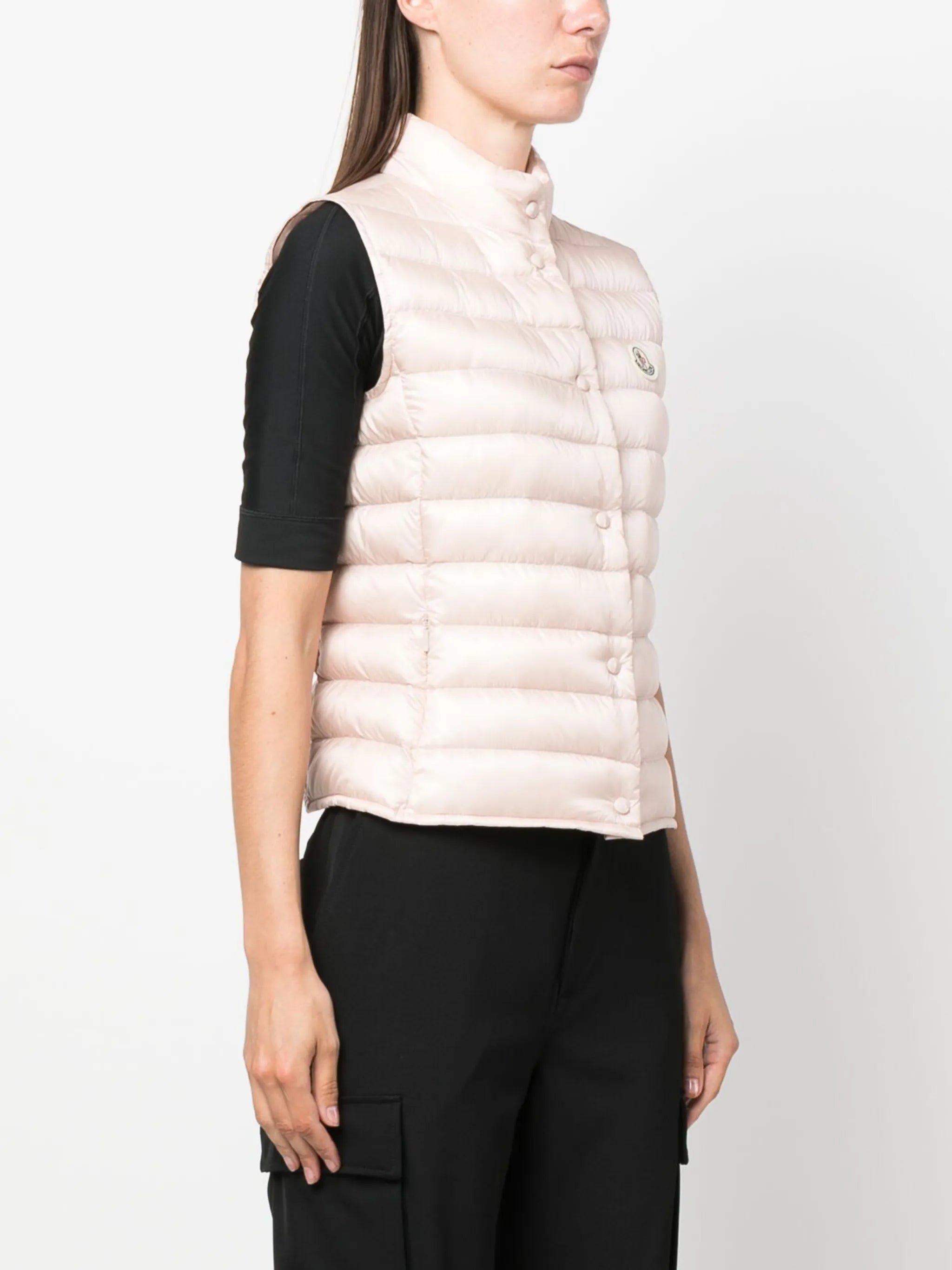 Liane logo-patch vest