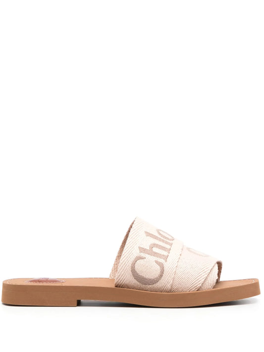 Woody logo-print sandals