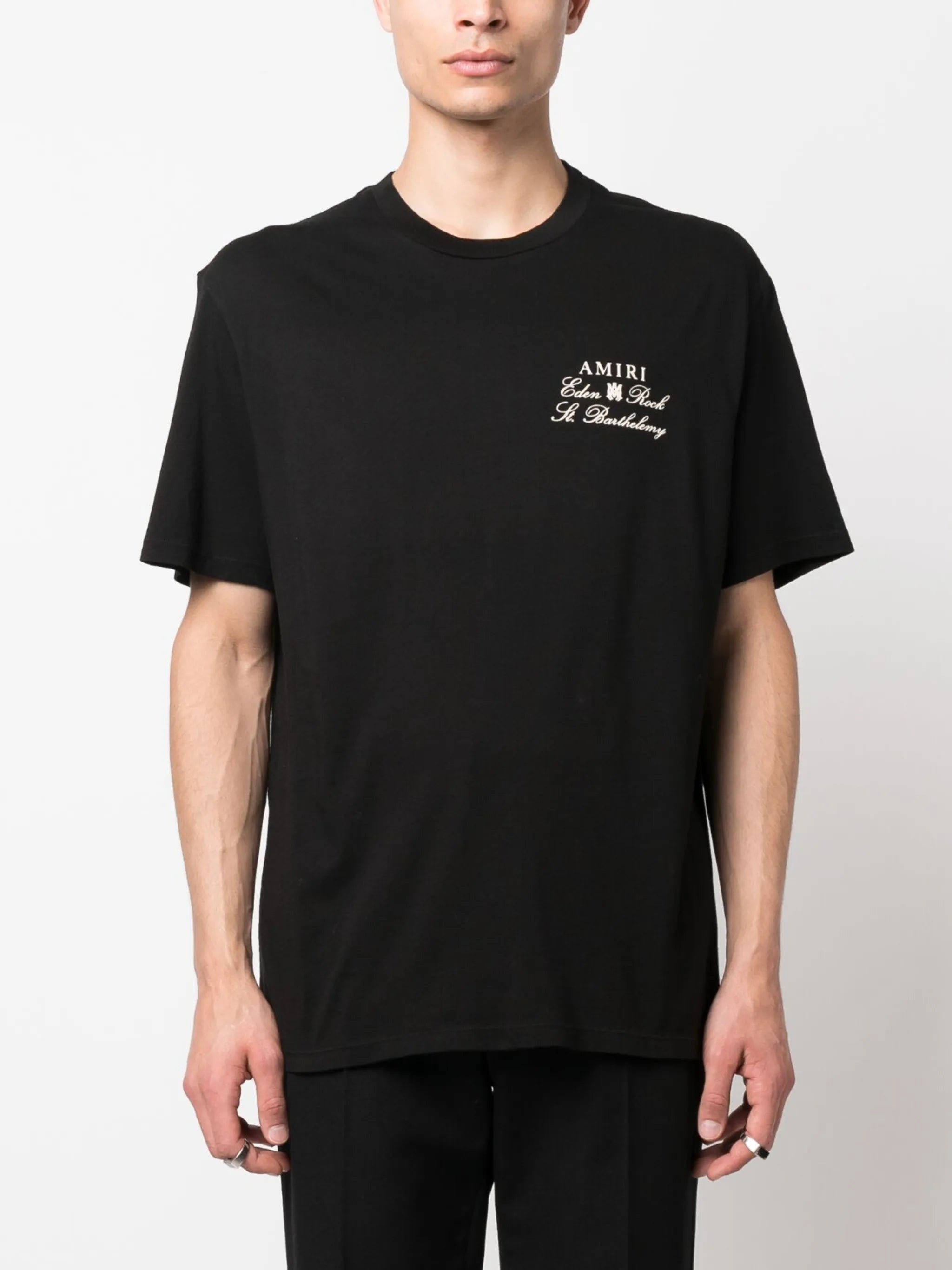 logo-print cotton T-shirt