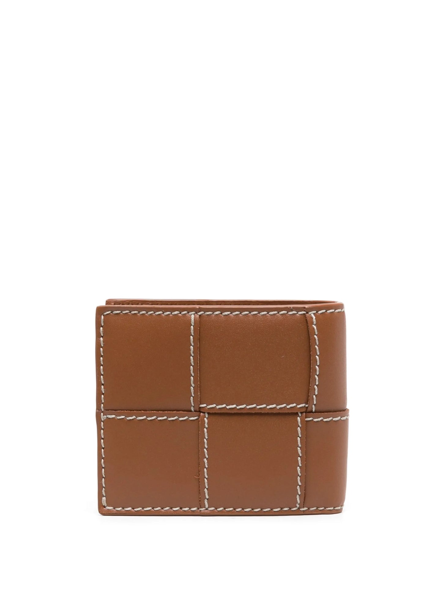 Intreccio leather bifold wallet