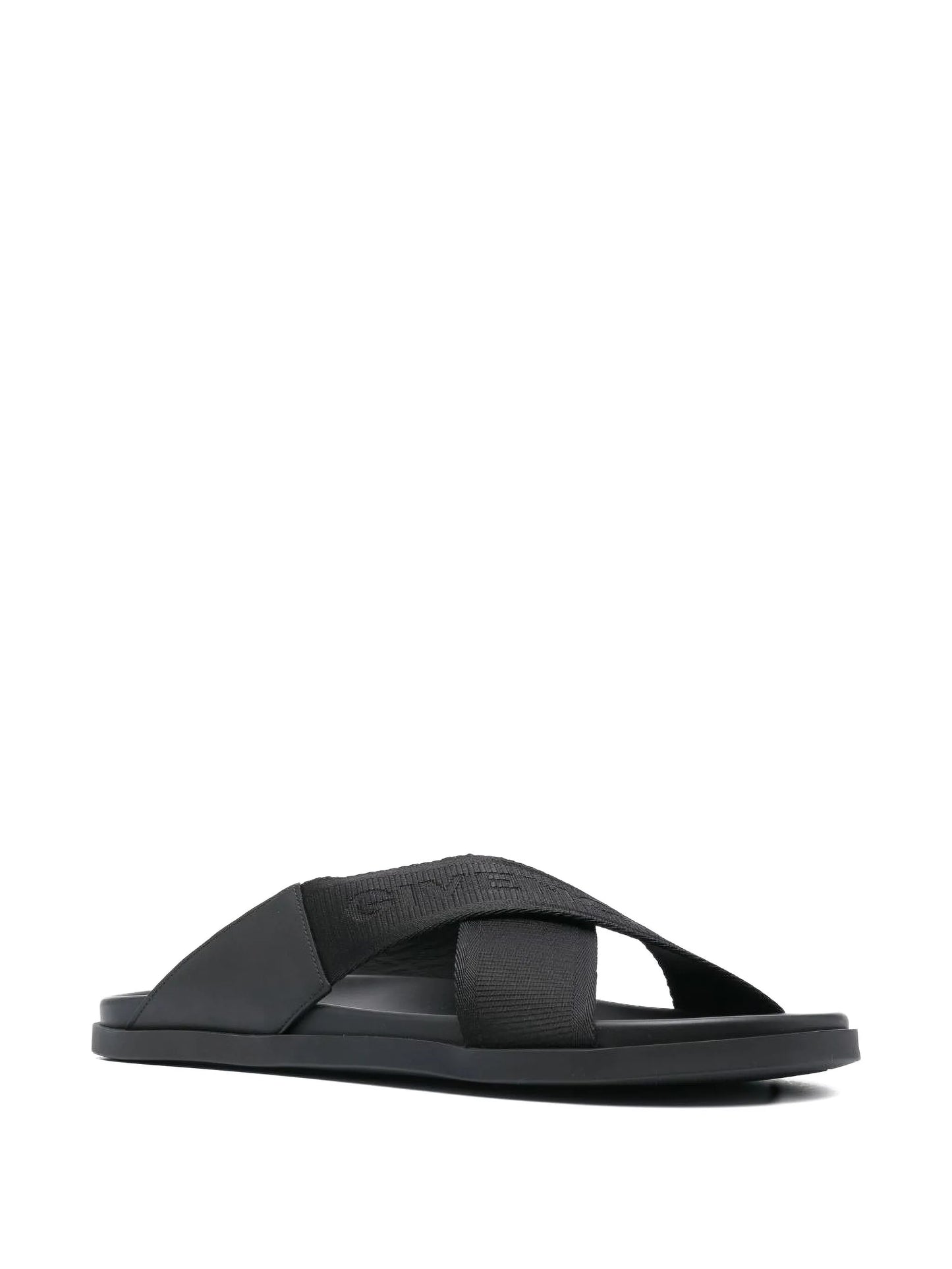 crossover-strap flat slides