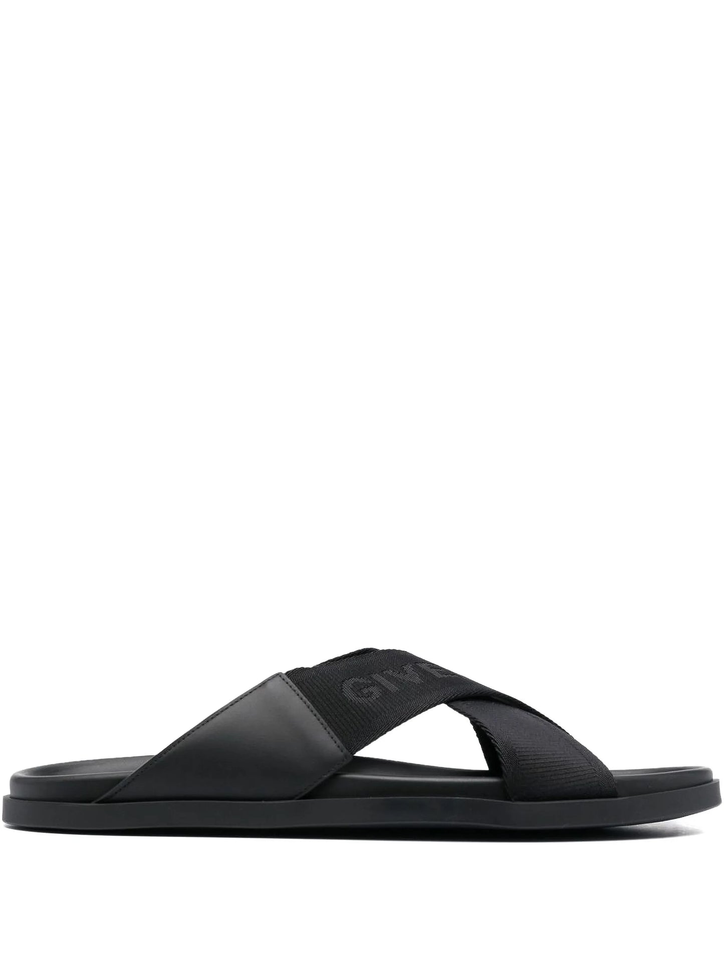 crossover-strap flat slides