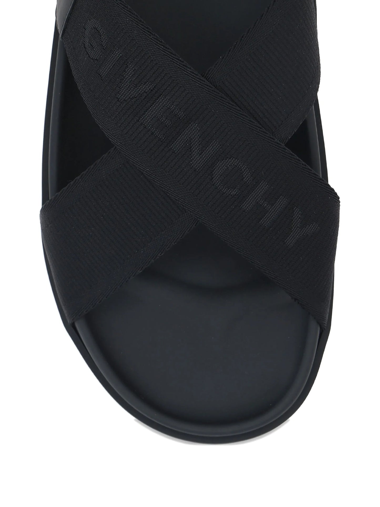 crossover-strap flat slides