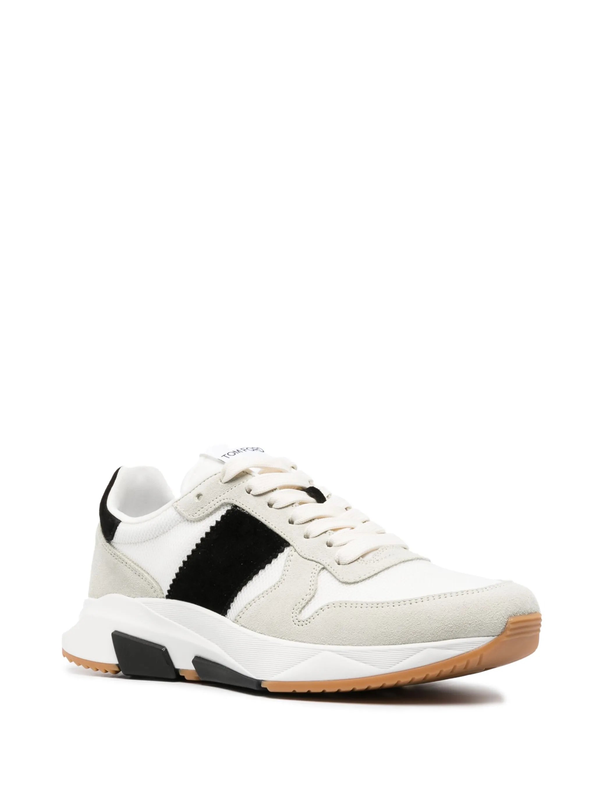 Jagga leather low-top sneakers
