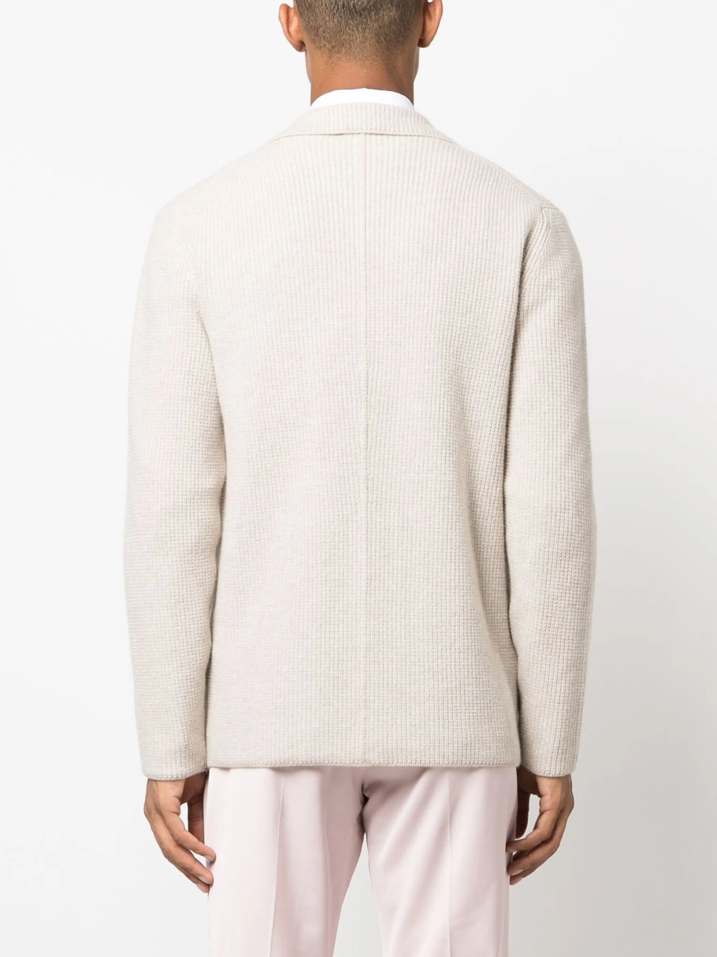 knitted cashmere-blend cardigan