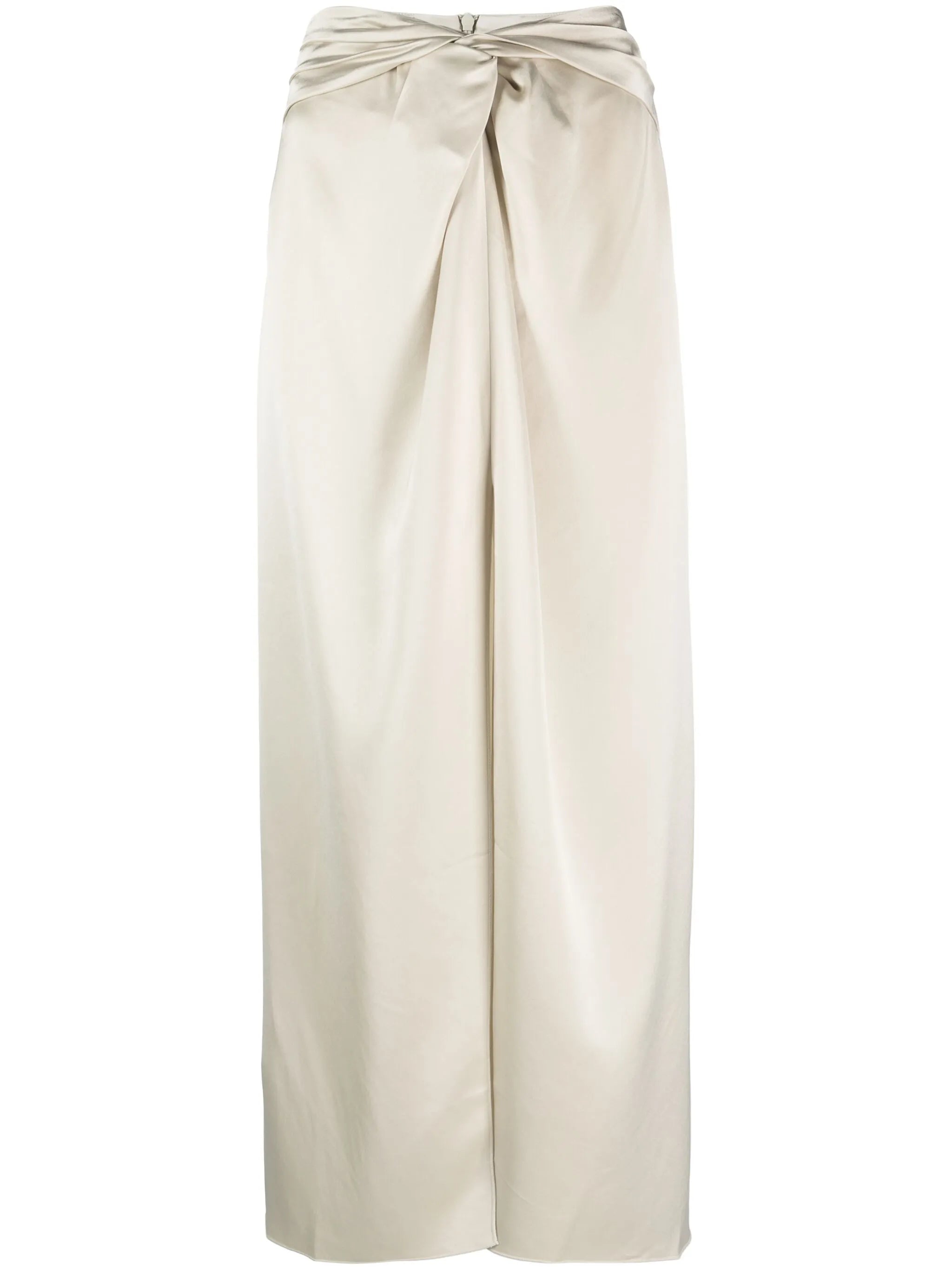 Heida satin maxi skirt