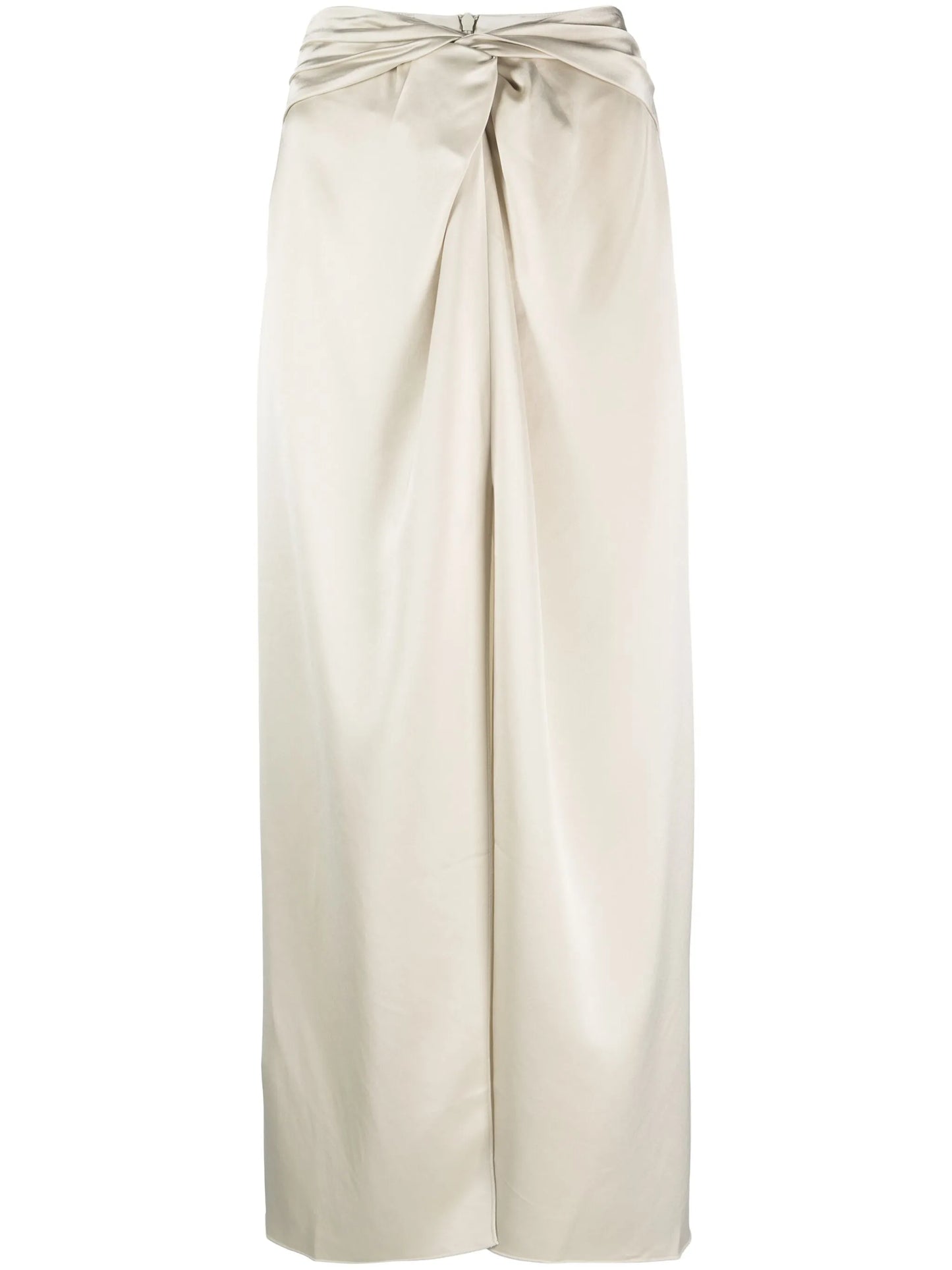 Heida satin maxi skirt