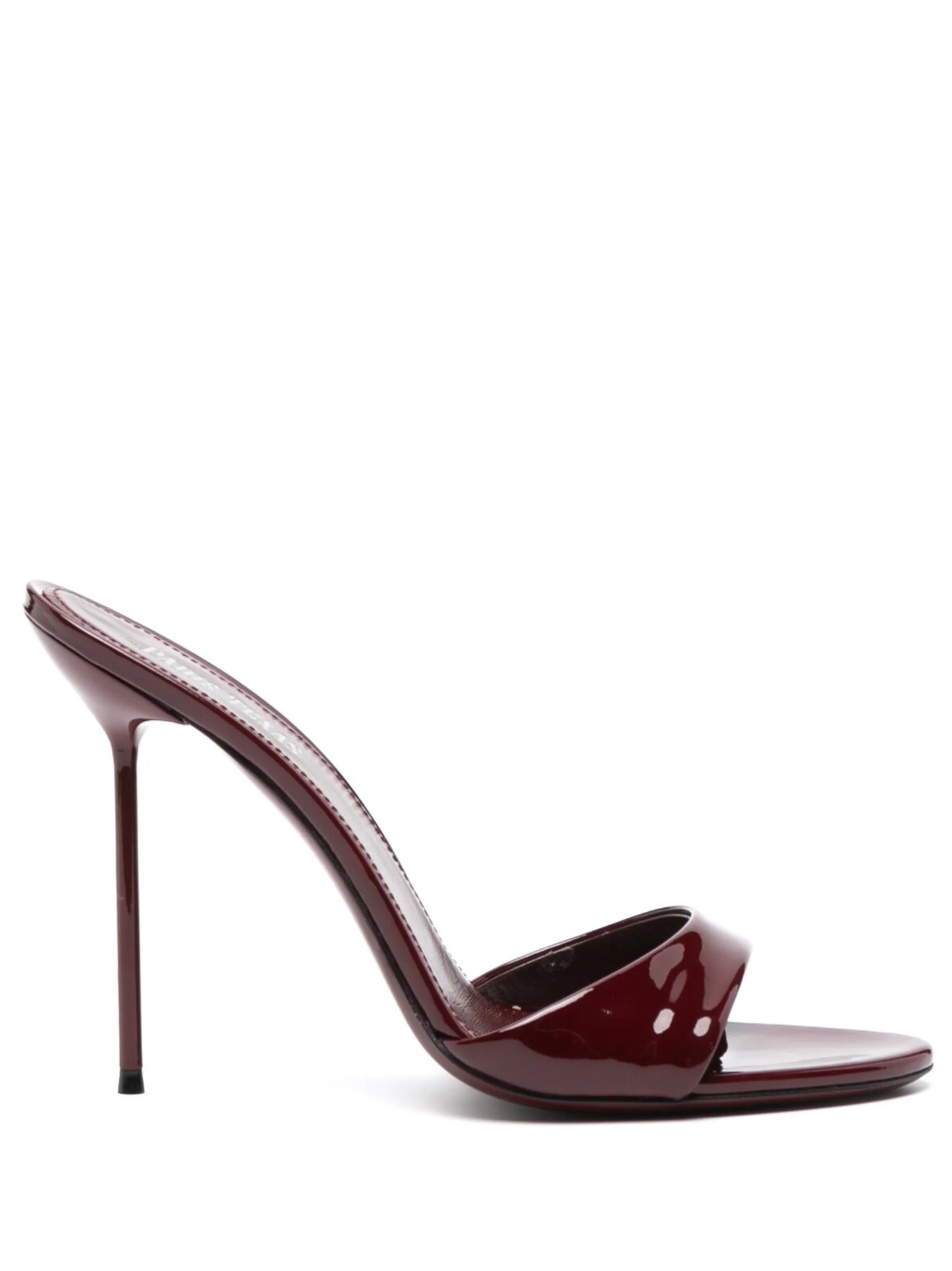 Lidia patent-finish sandals